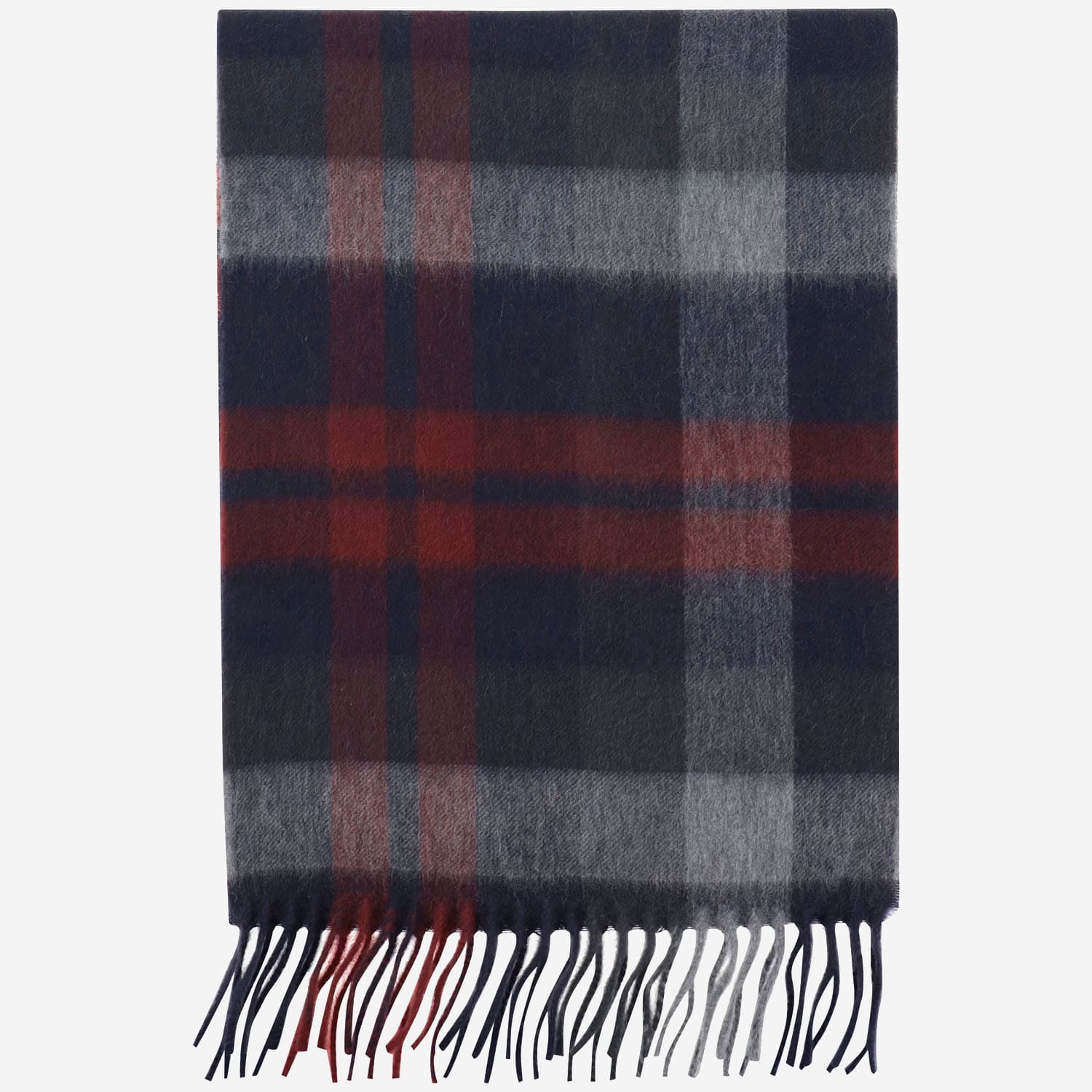 Shop Alex Begg Cashmere Scarf In Red