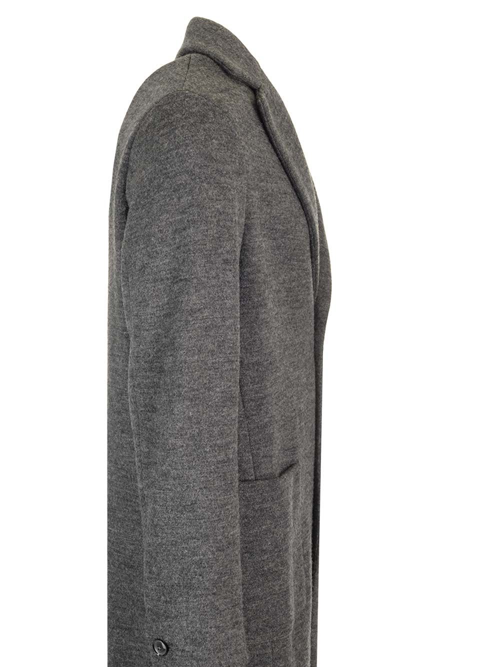 Shop Barena Venezia Baron Coat In Grey