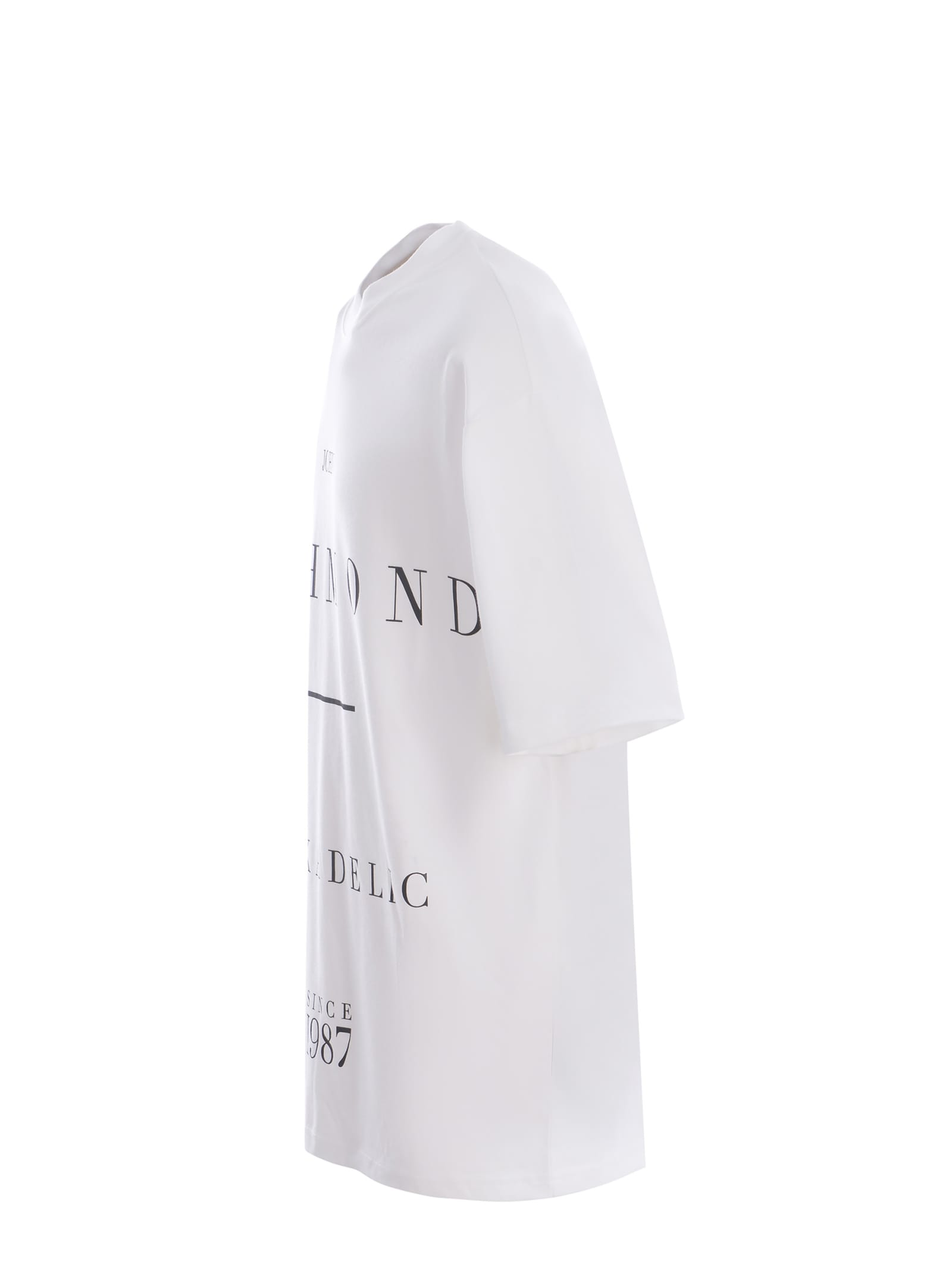 Shop Richmond T-shirt  Since1987 Made Of Cotton In Bianco