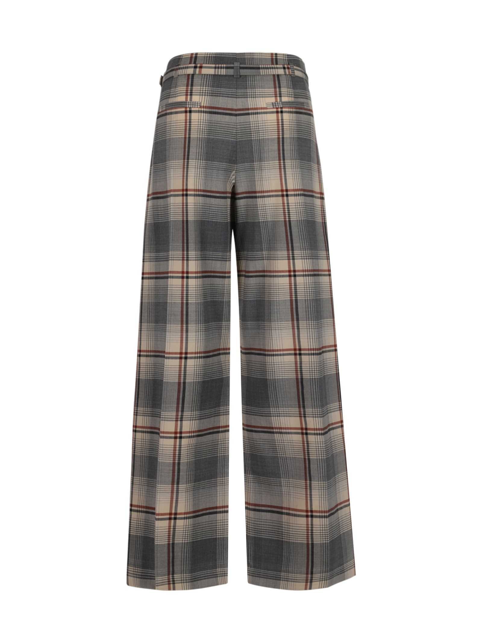 Shop Marni Pants In Grigio