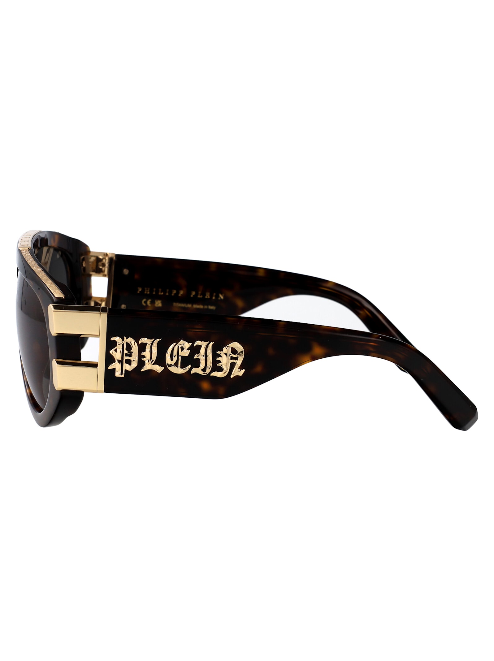 Philipp Plein Plein Eagle Sunglasses In Brown