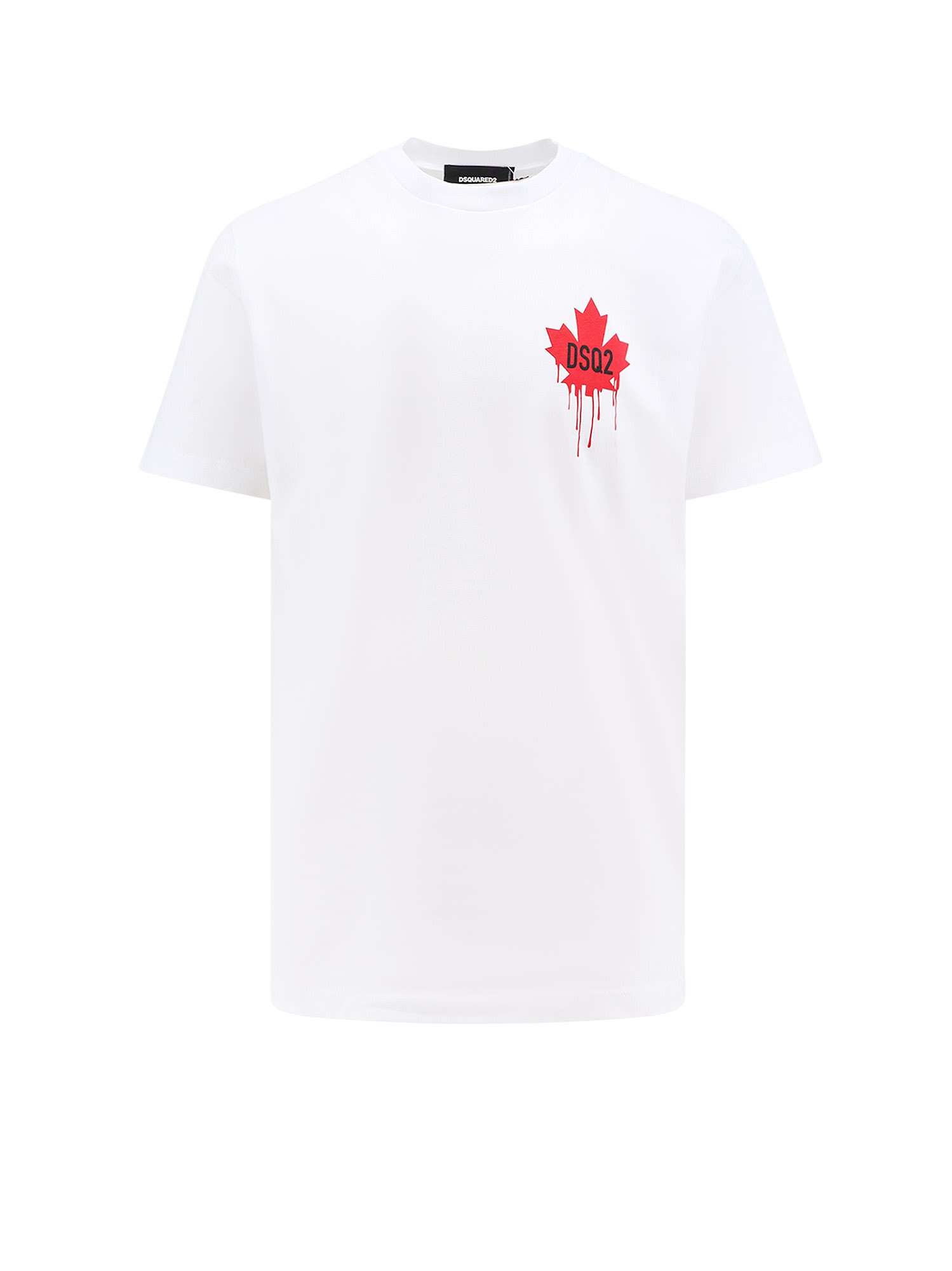 Shop Dsquared2 T-shirt In White