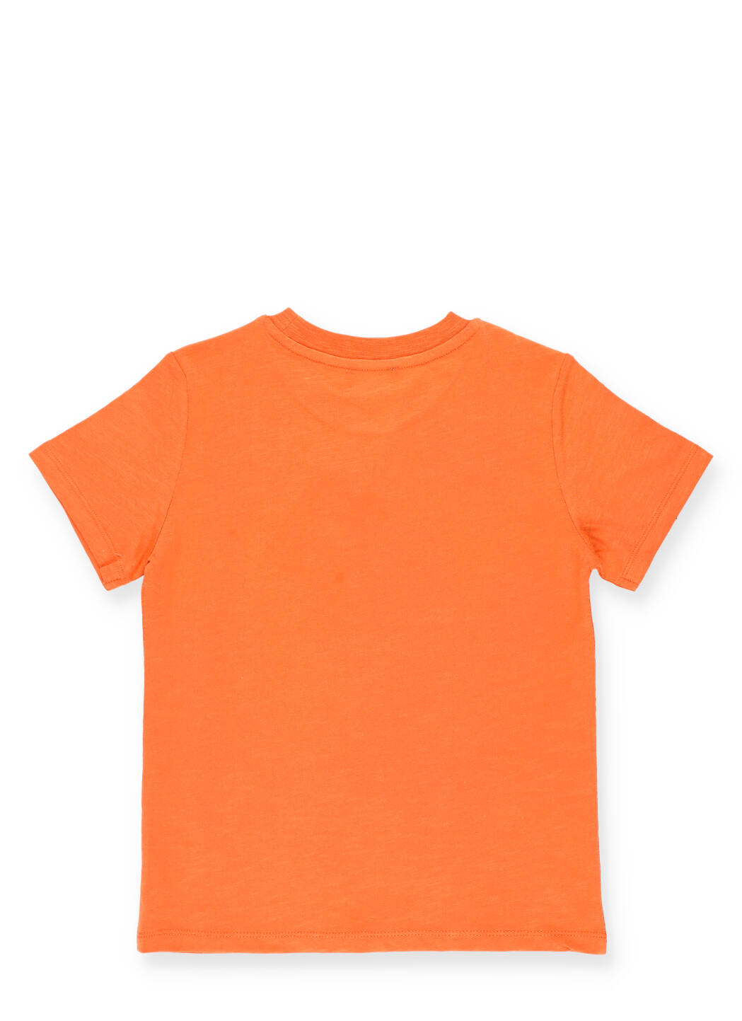 Shop Kenzo Cotton T-shirt In Orange
