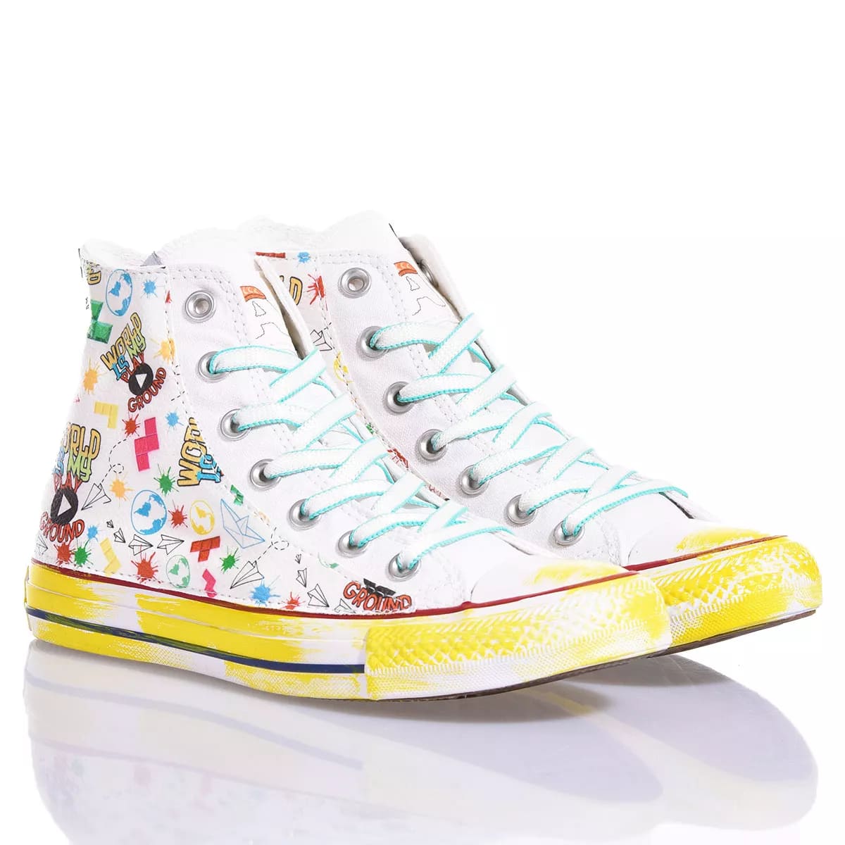 Shop Mimanera Converse Playground By Alyssa Custom