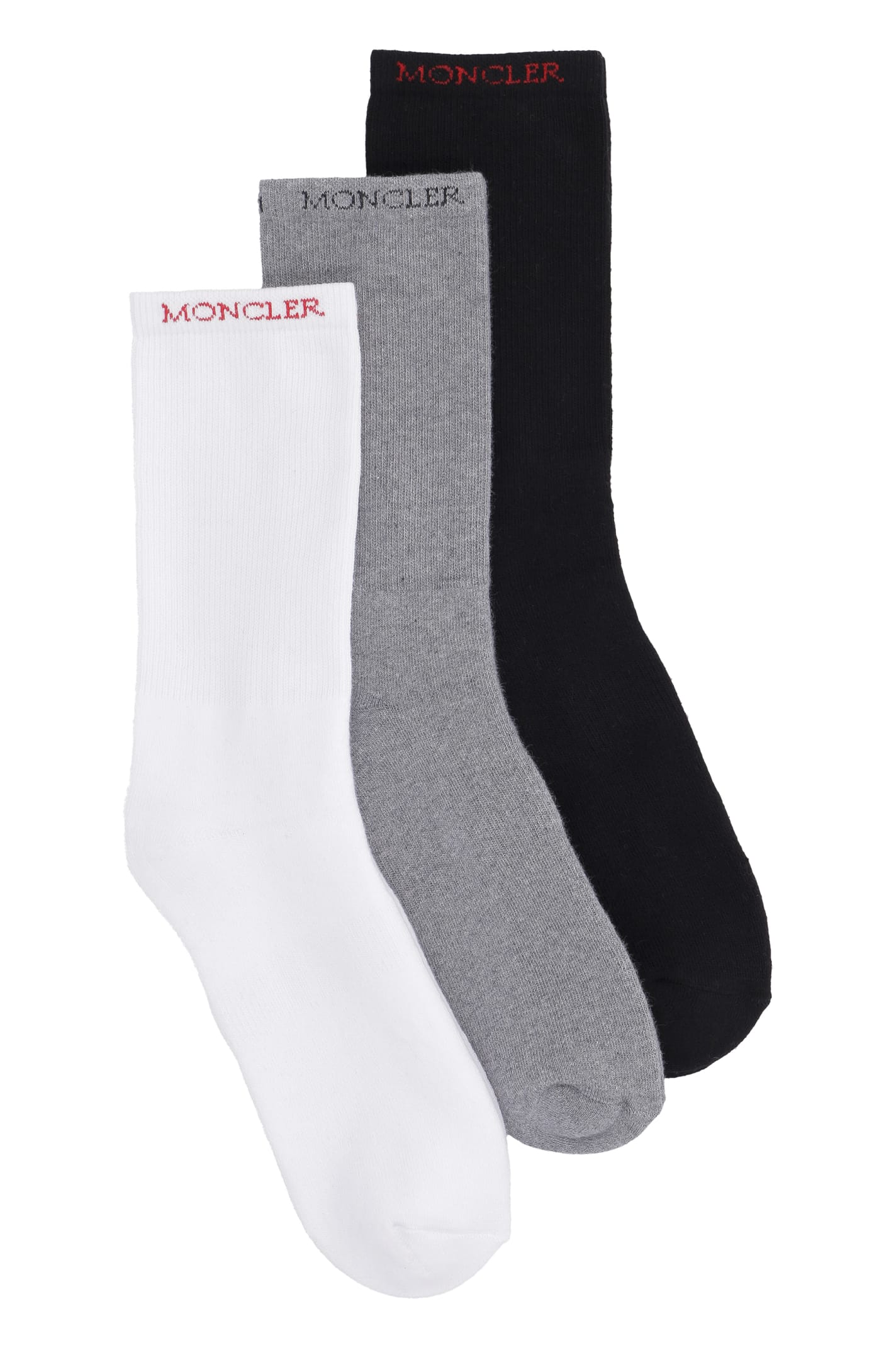 Moncler Genius Set Of Three Socks