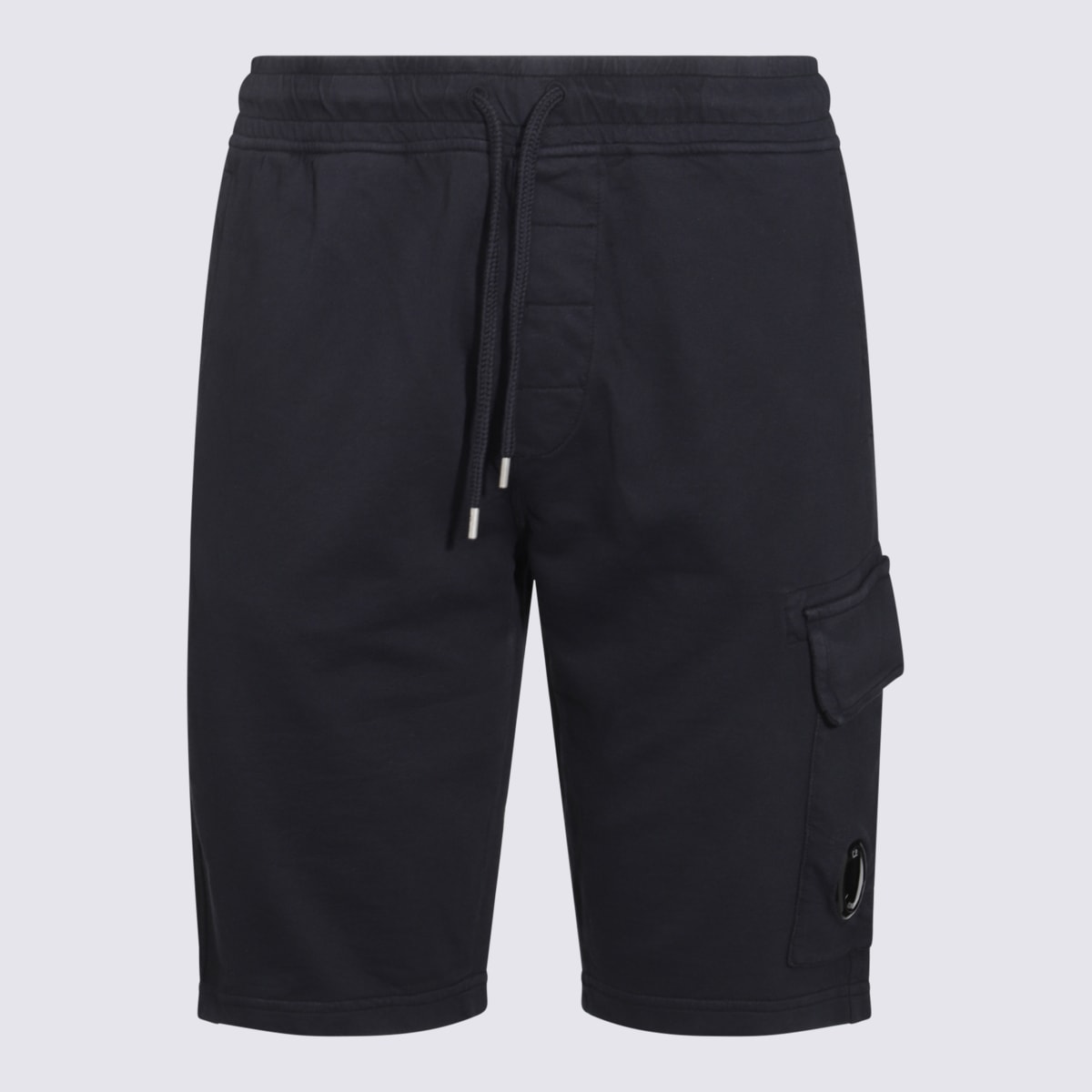 C. P. Company Black Cotton Shorts