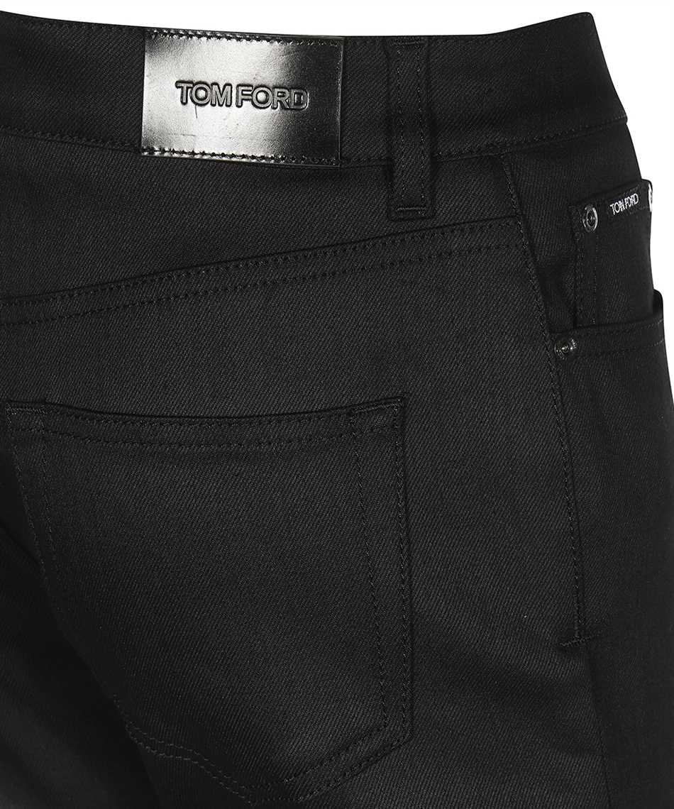 Tom Ford Flared Tailored Trousers In Black