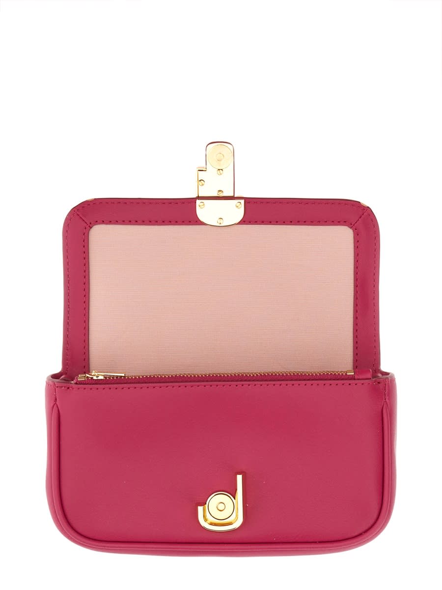 Shop Marc Jacobs The J Marc Bag In Fuchsia