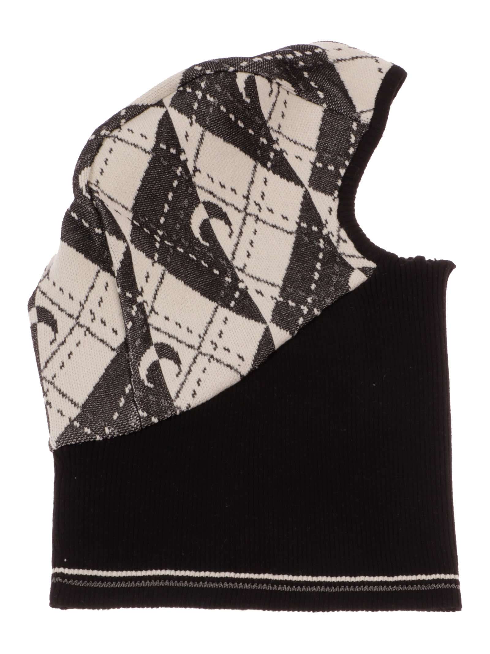 MARINE SERRE KNIT CAGOULE