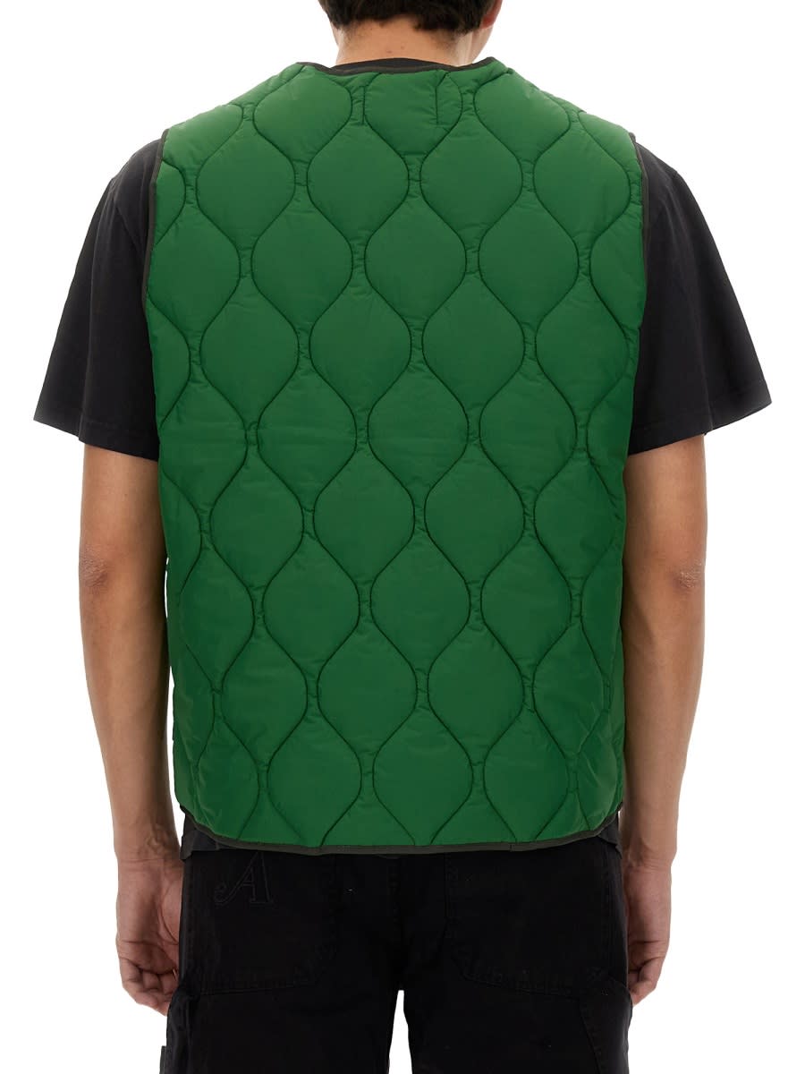 Shop Awake Ny Vests With Logo In Green
