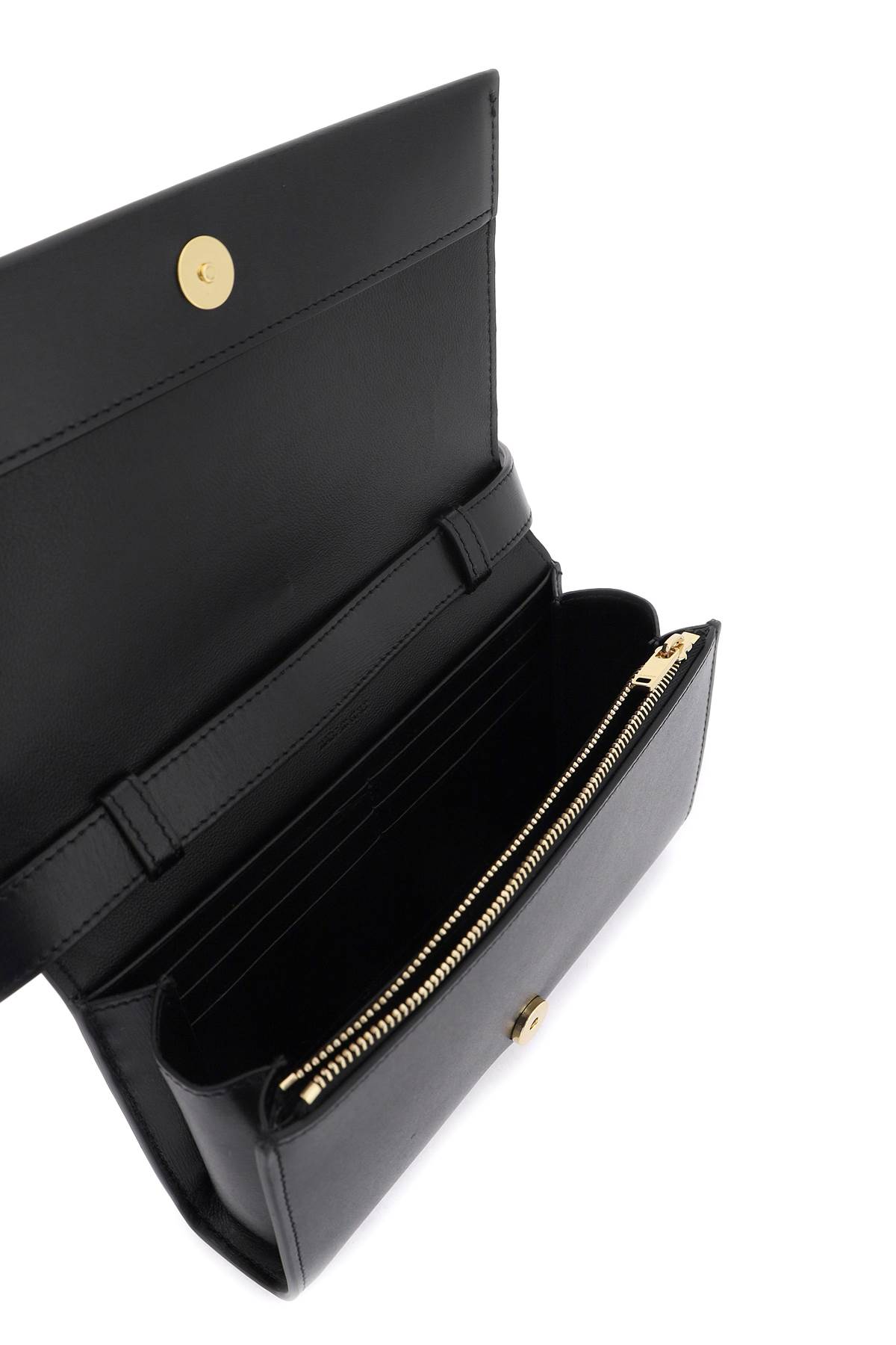 Shop Jil Sander All Day Crossbody Bag In Black (black)