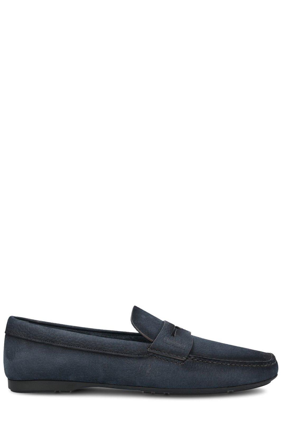 Church's Round-toe Slip-on Loafers In Abm Navy