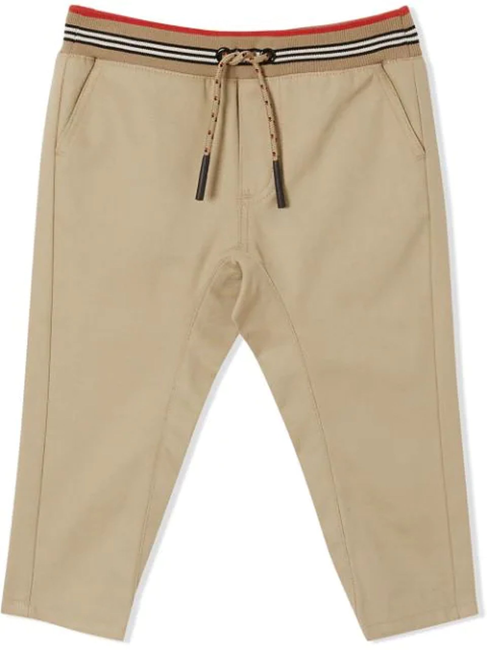 Burberry Archive Beige Cotton Twill Trousers