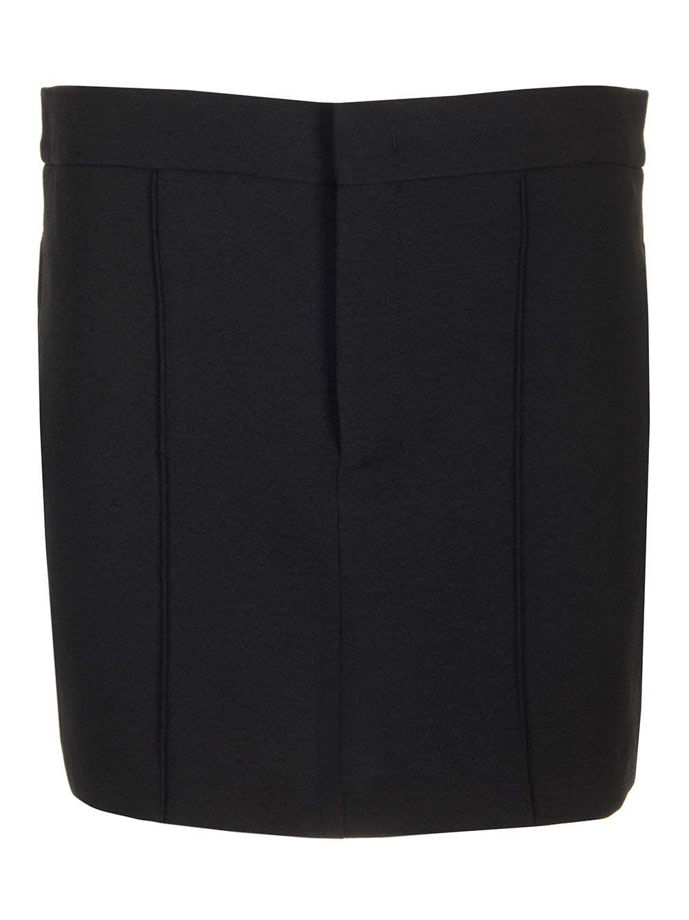 Shop Isabel Marant Licoba Mini Skirt In Black