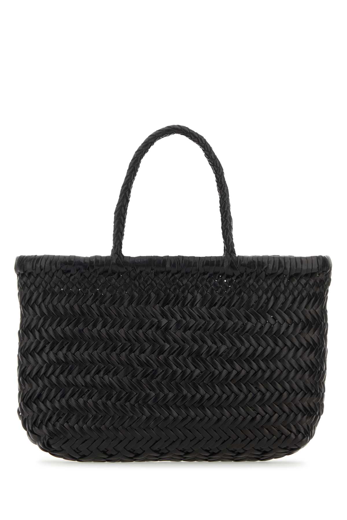 Black Leather Mini Gora Handbag