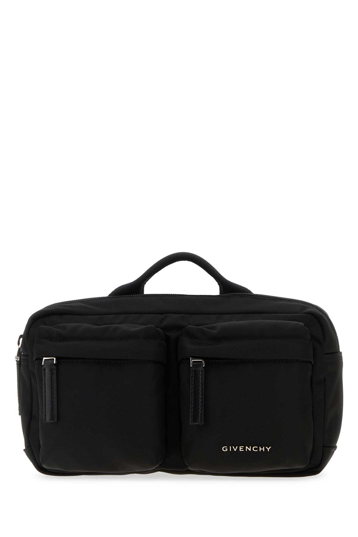 Givenchy Black Fabric Essential U Belt Bag In Black