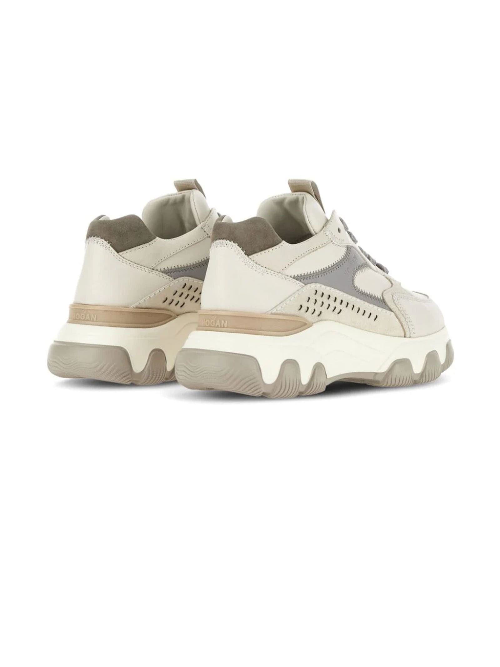 Shop Hogan Sneakers Ivory