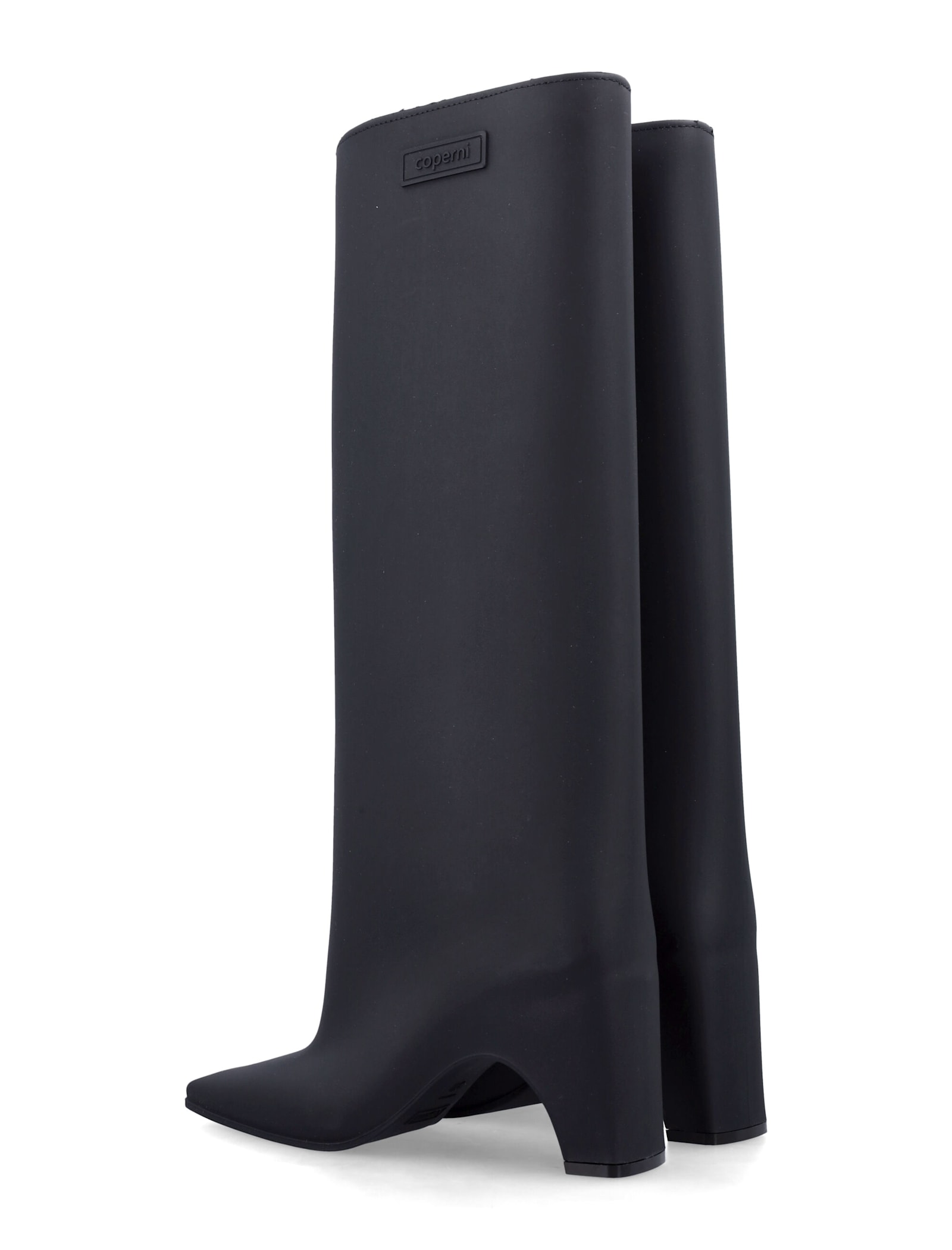 Coperni Rubber Bridge Boots In Black
