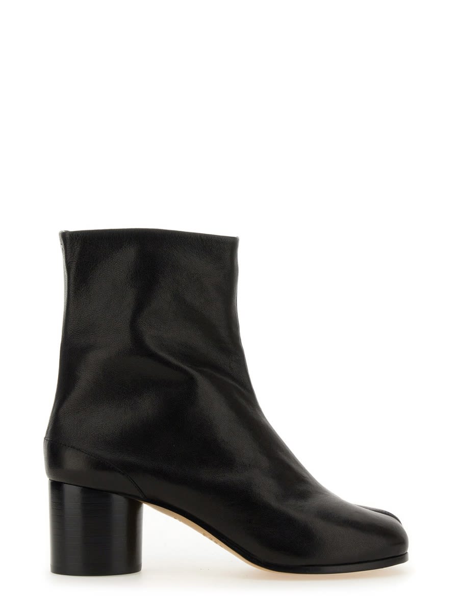 Shop Maison Margiela Tabi Boot In Black