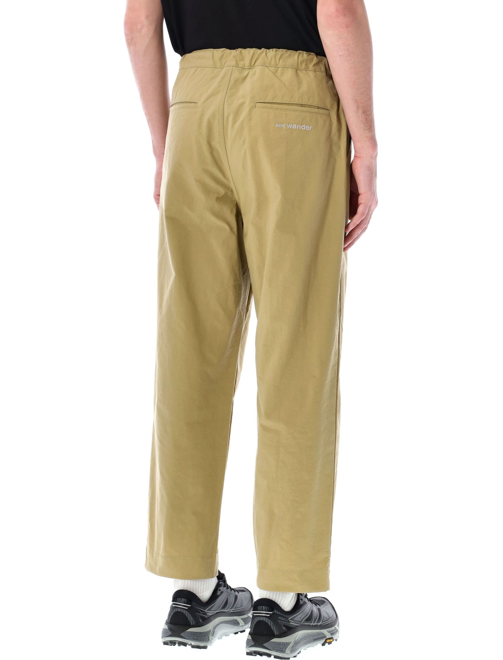 Shop And Wander Tapered Chino Pants In Beige