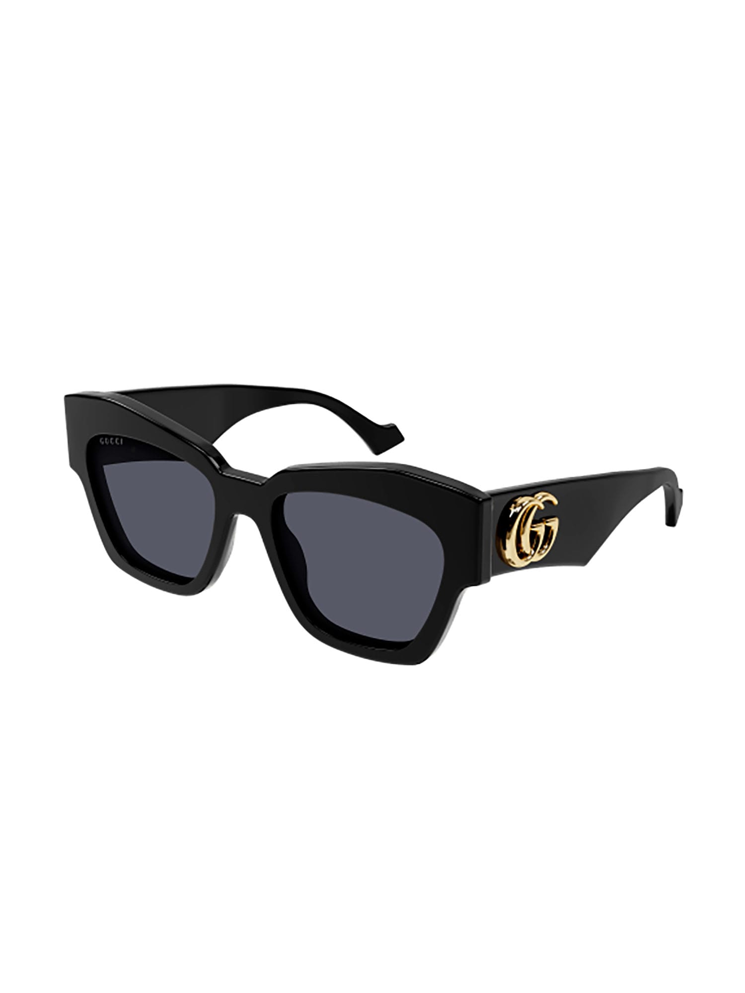 Shop Gucci Gg1422s Sunglasses In Black Black Grey