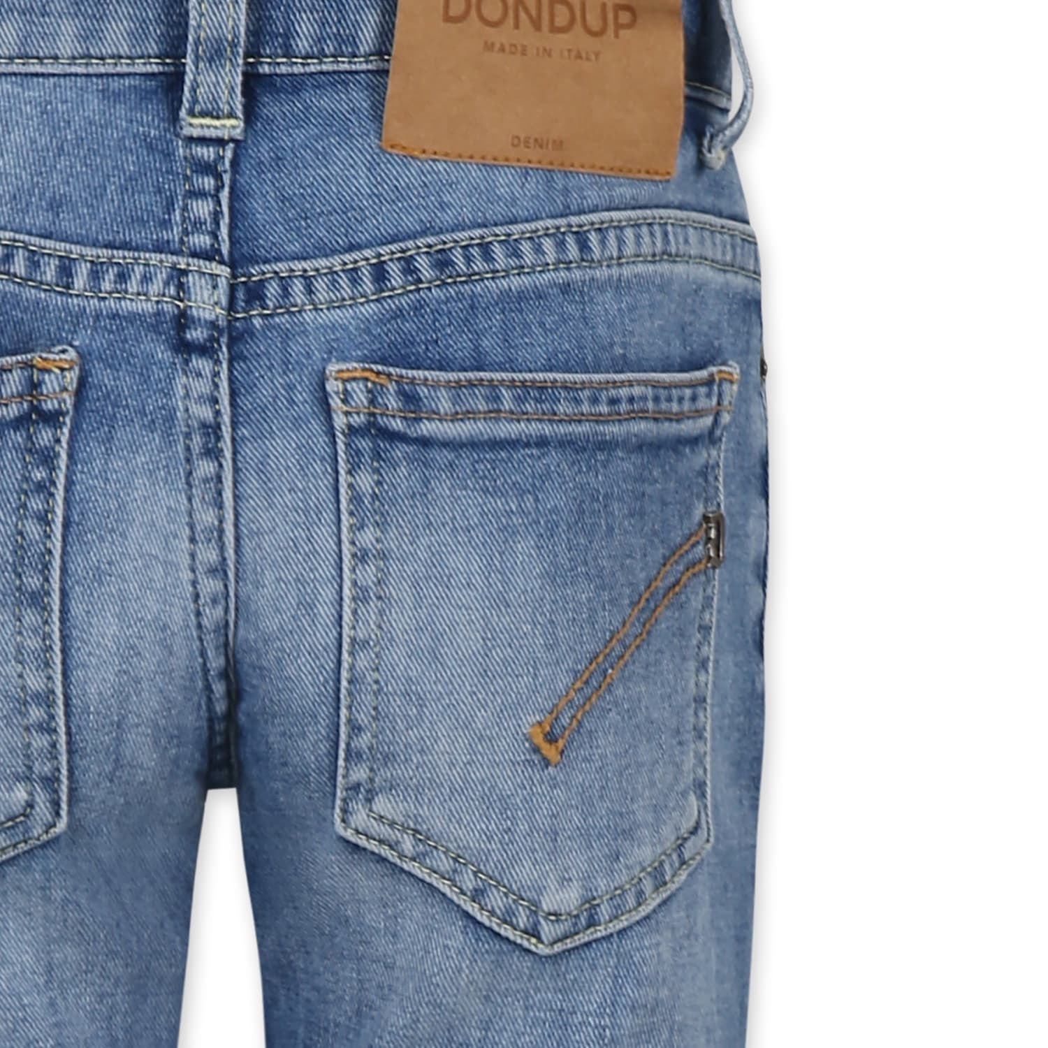 Dondup Belt-loop Jeans In Denim