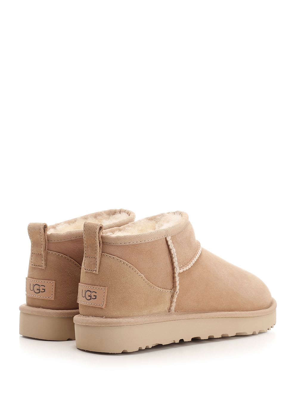 UGG CLASSIC ULTRA MINI ANKLE BOOTS