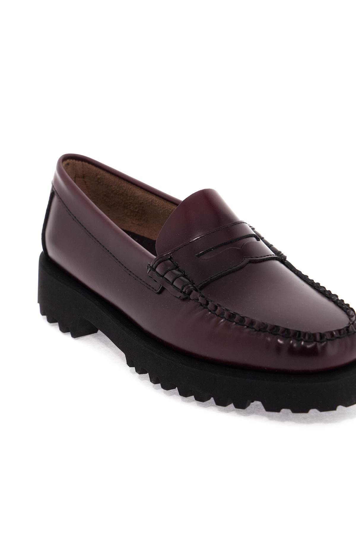 Shop G.h.bass &amp; Co. Weejuns 90s Mocassins In Wine (purple)