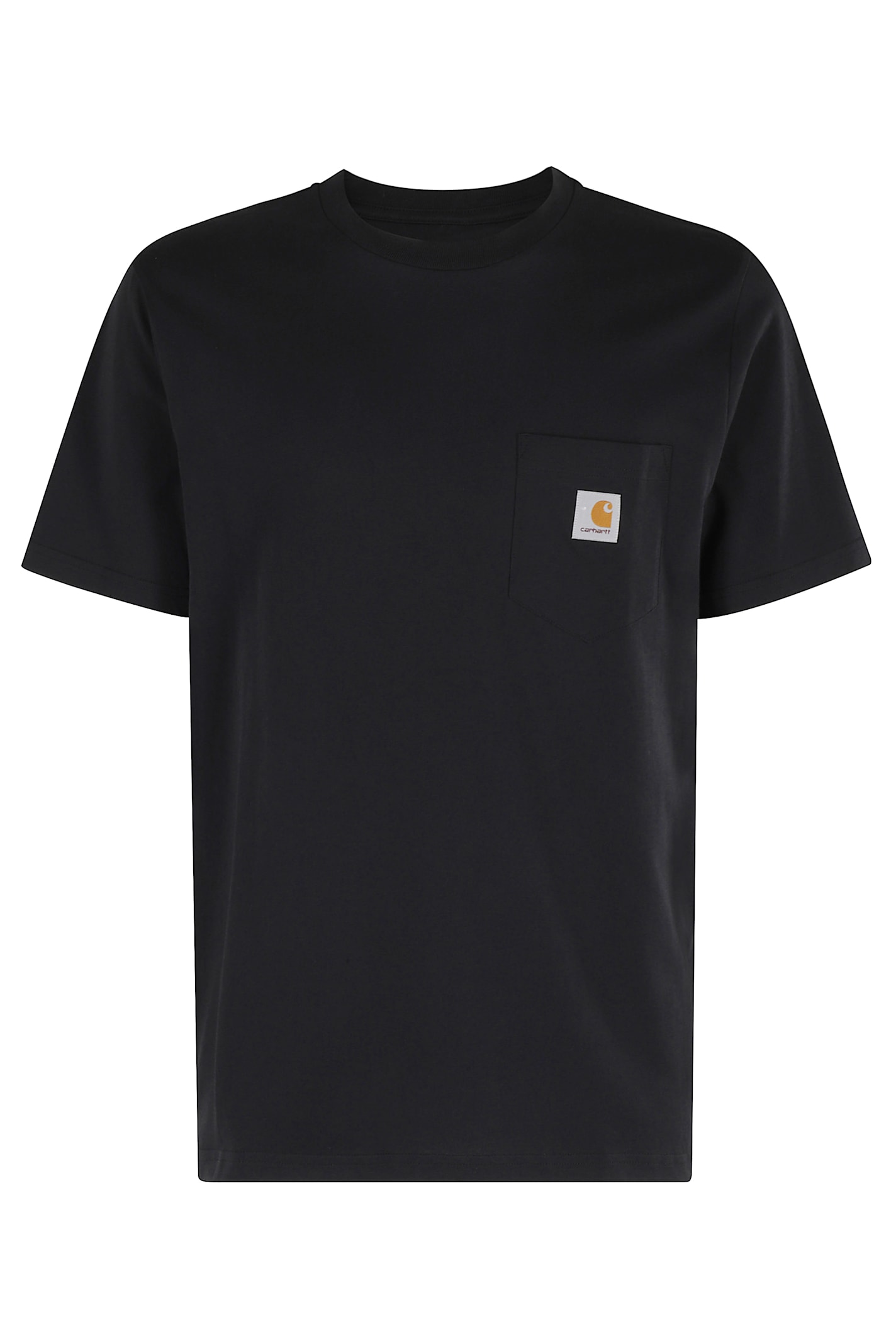 Carhartt Man T-shirt Midnight Blue Size Xl Cotton In Black