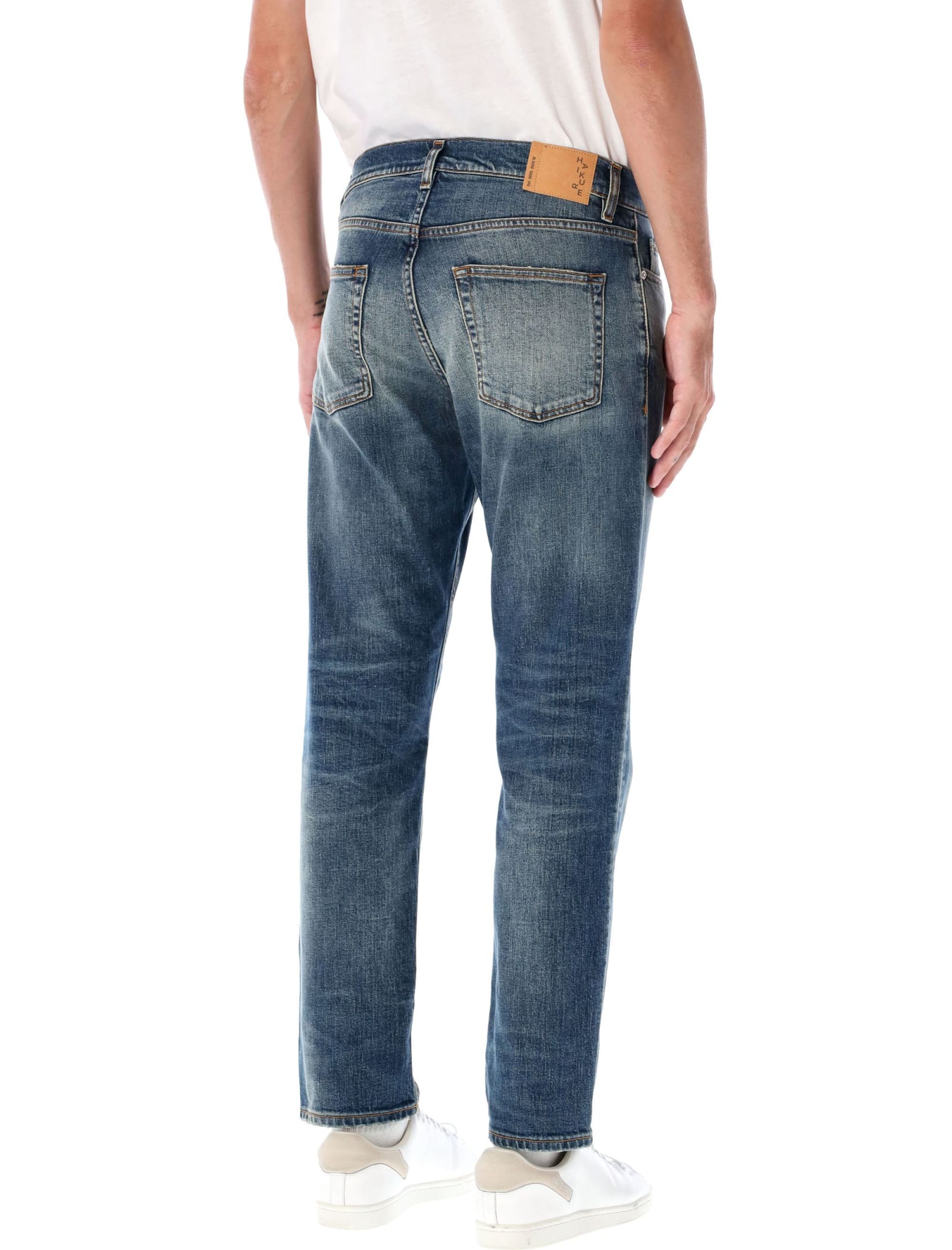 Shop Haikure Tokyo Slim Jeans In Med Blue