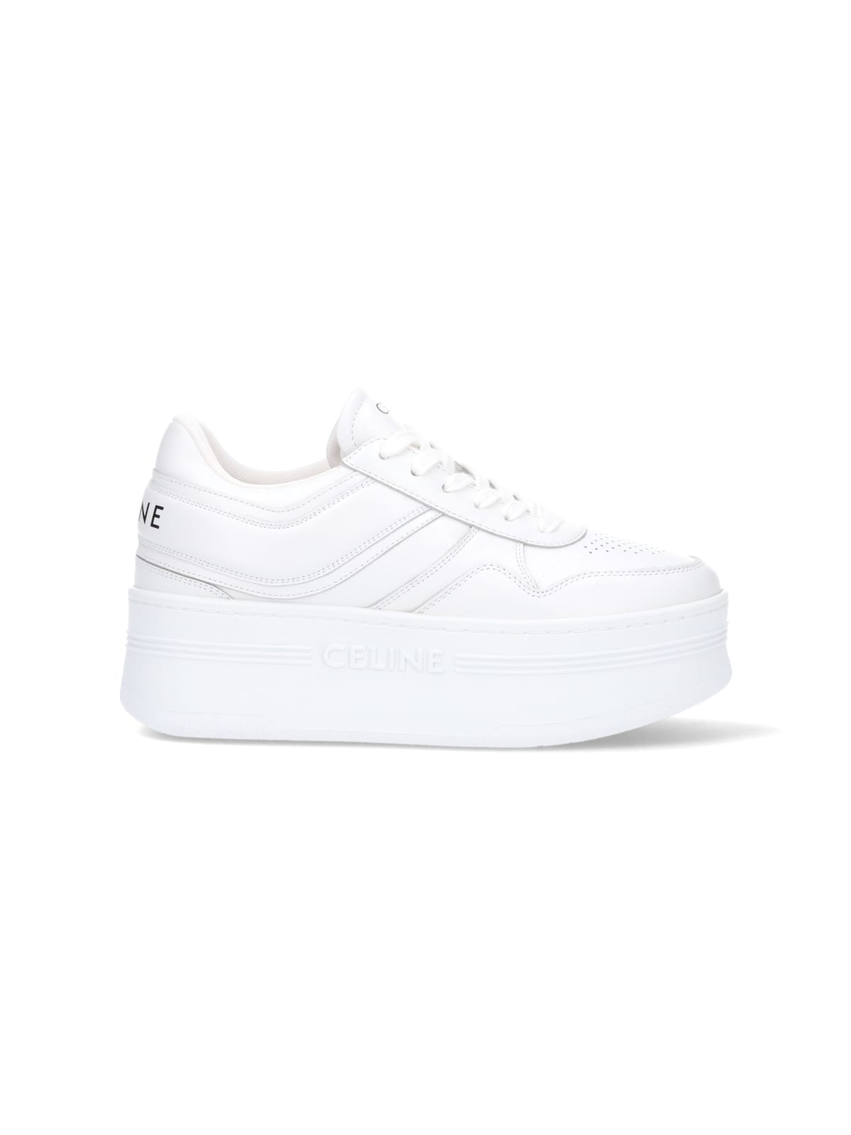 Celine Logo Platform Sneakers - Celine - Modalova