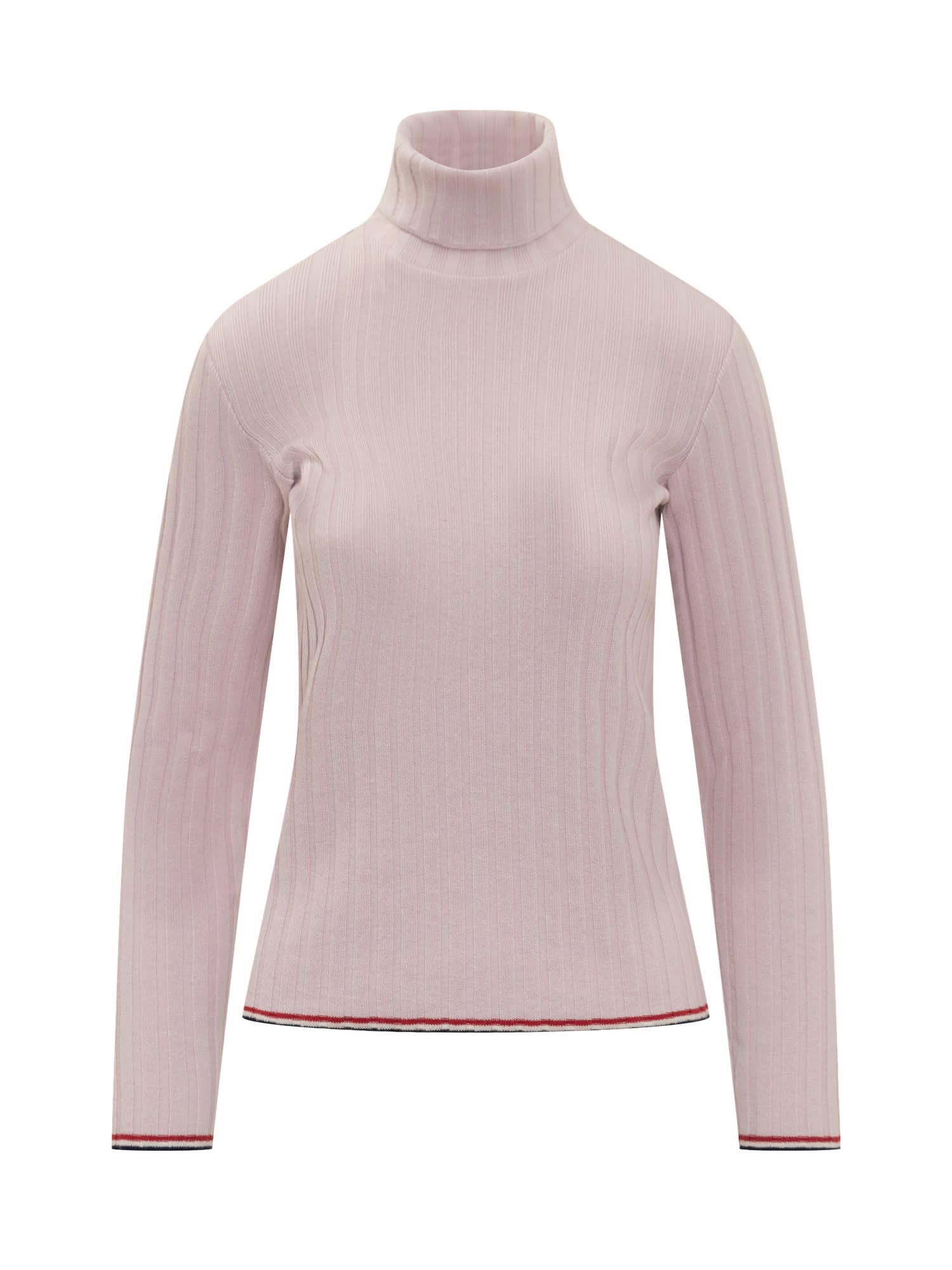 Shop Thom Browne Turtleneck Sweater In Pink