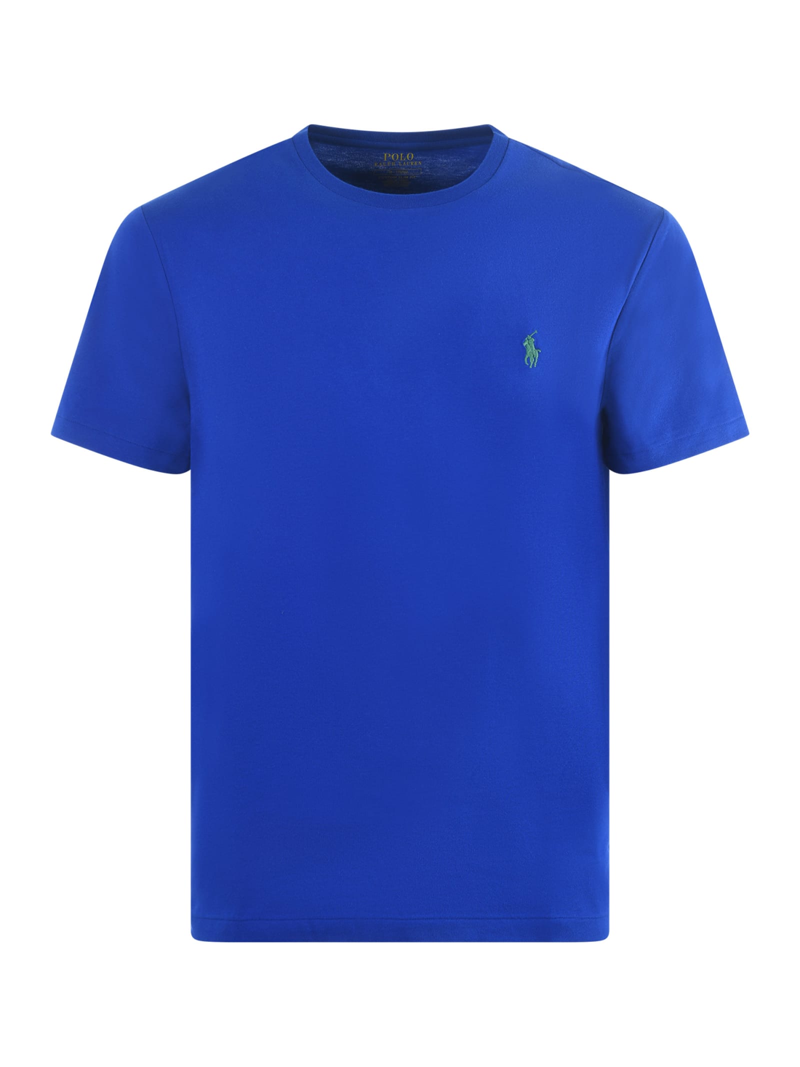 Shop Polo Ralph Lauren T-shirt In Blu Cobalto