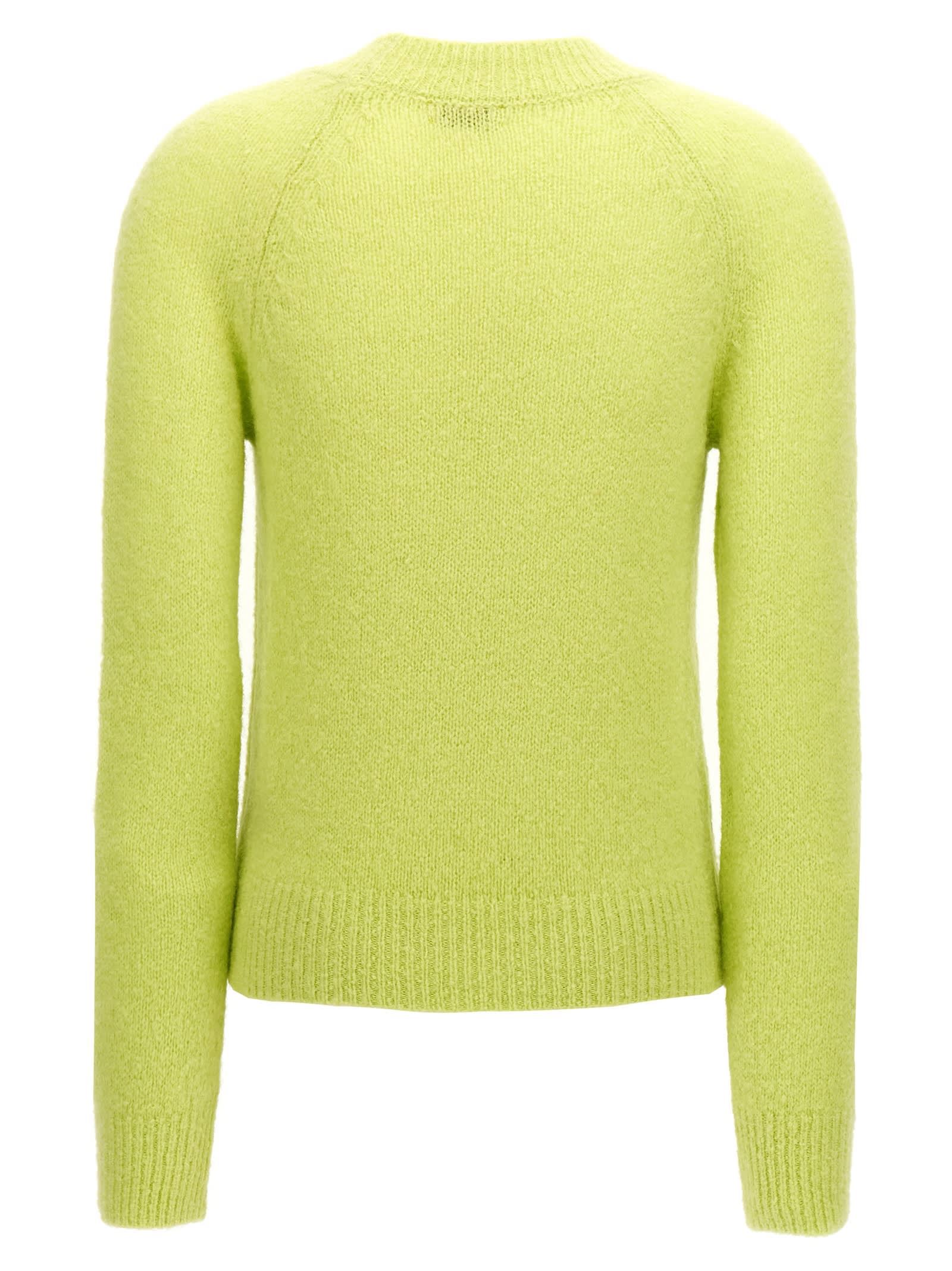 Shop Dries Van Noten Texas Sweater In Yellow