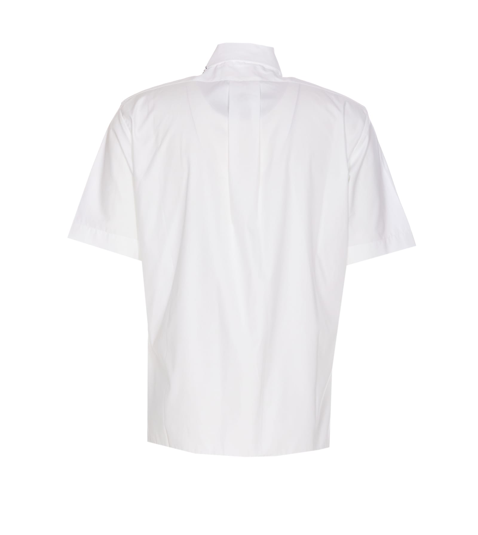 Shop Marni Shirt With  Mending In White