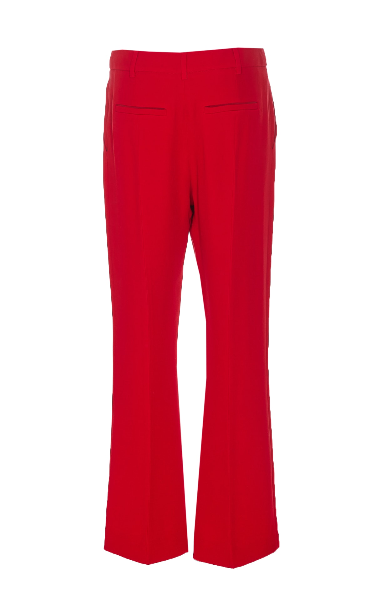 Shop Valentino Cady Couture Pants In Red