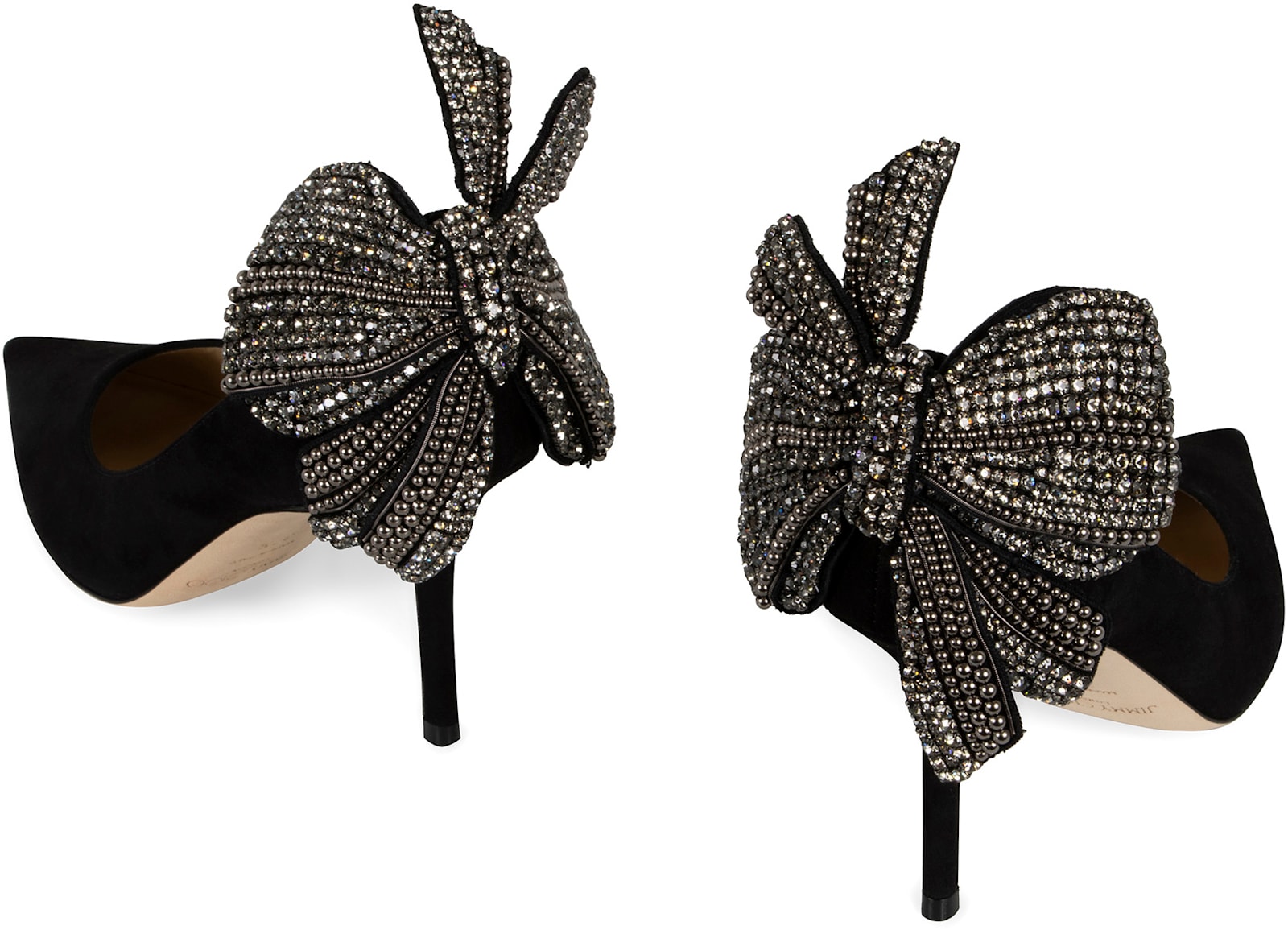 Shop Jimmy Choo Love 85 Pointy-toe Pumps In Black