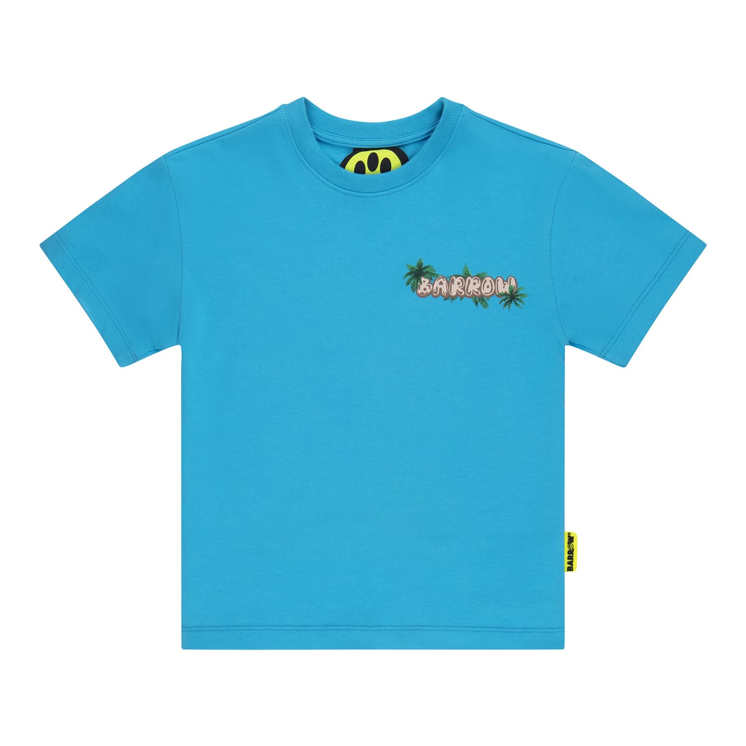 Barrow Kids' T-shirt With Print In Light Blue