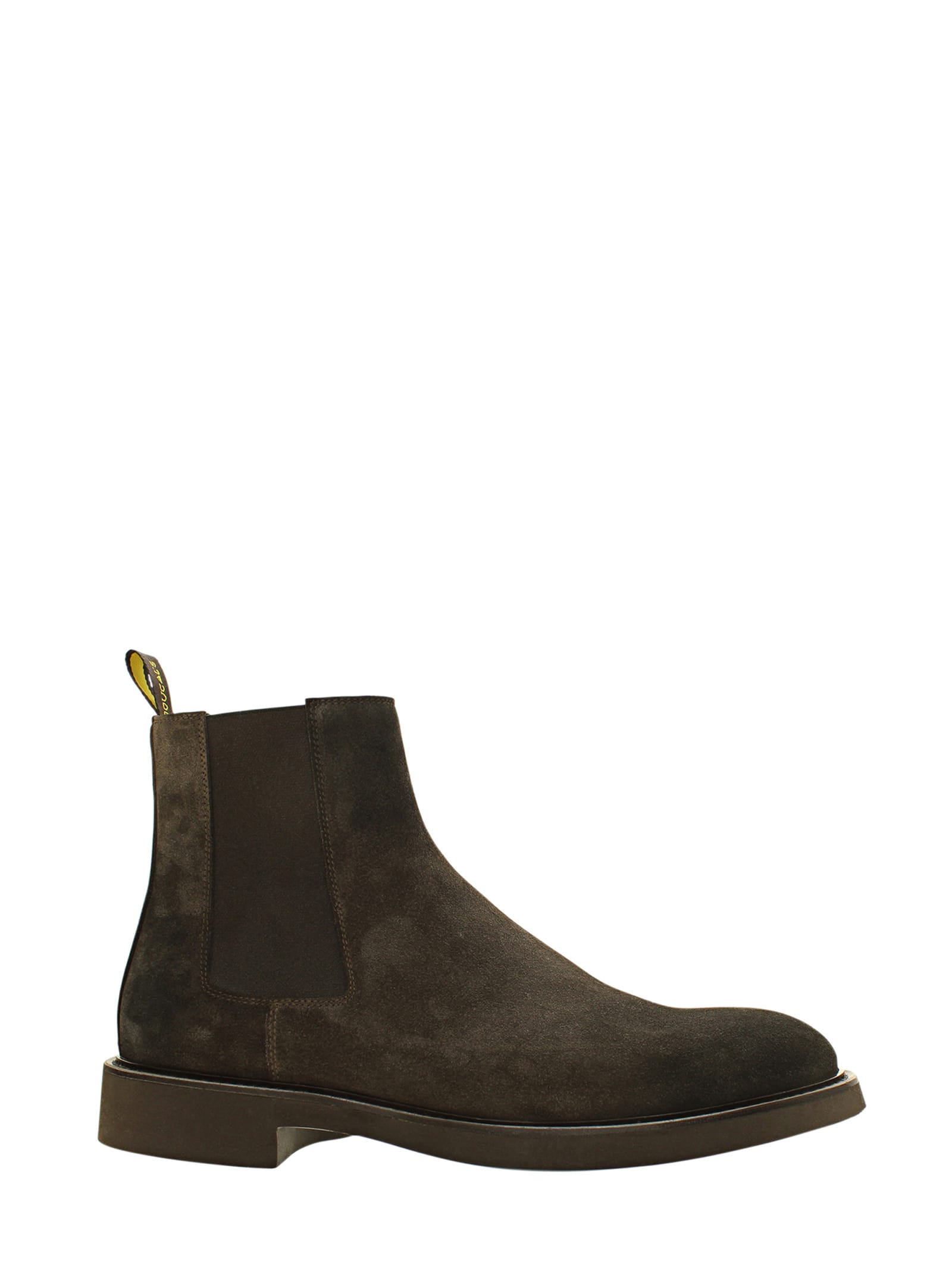 Shop Doucal's Boots In Dark Brown