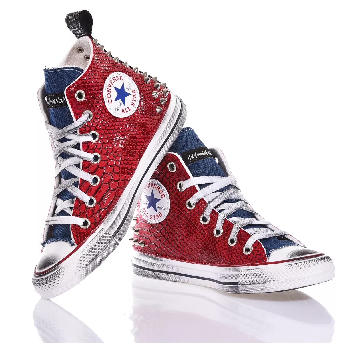 Shop Mimanera Converse Denim Devil