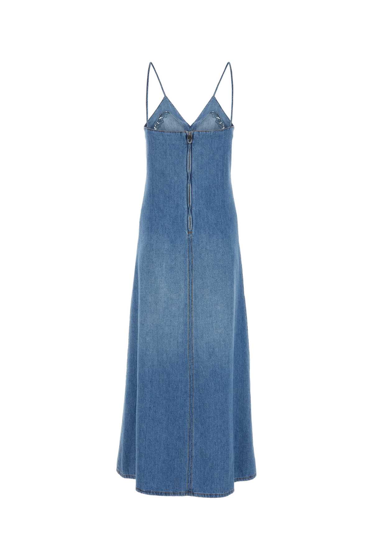 Chloé Denim Dress In Foggyblue