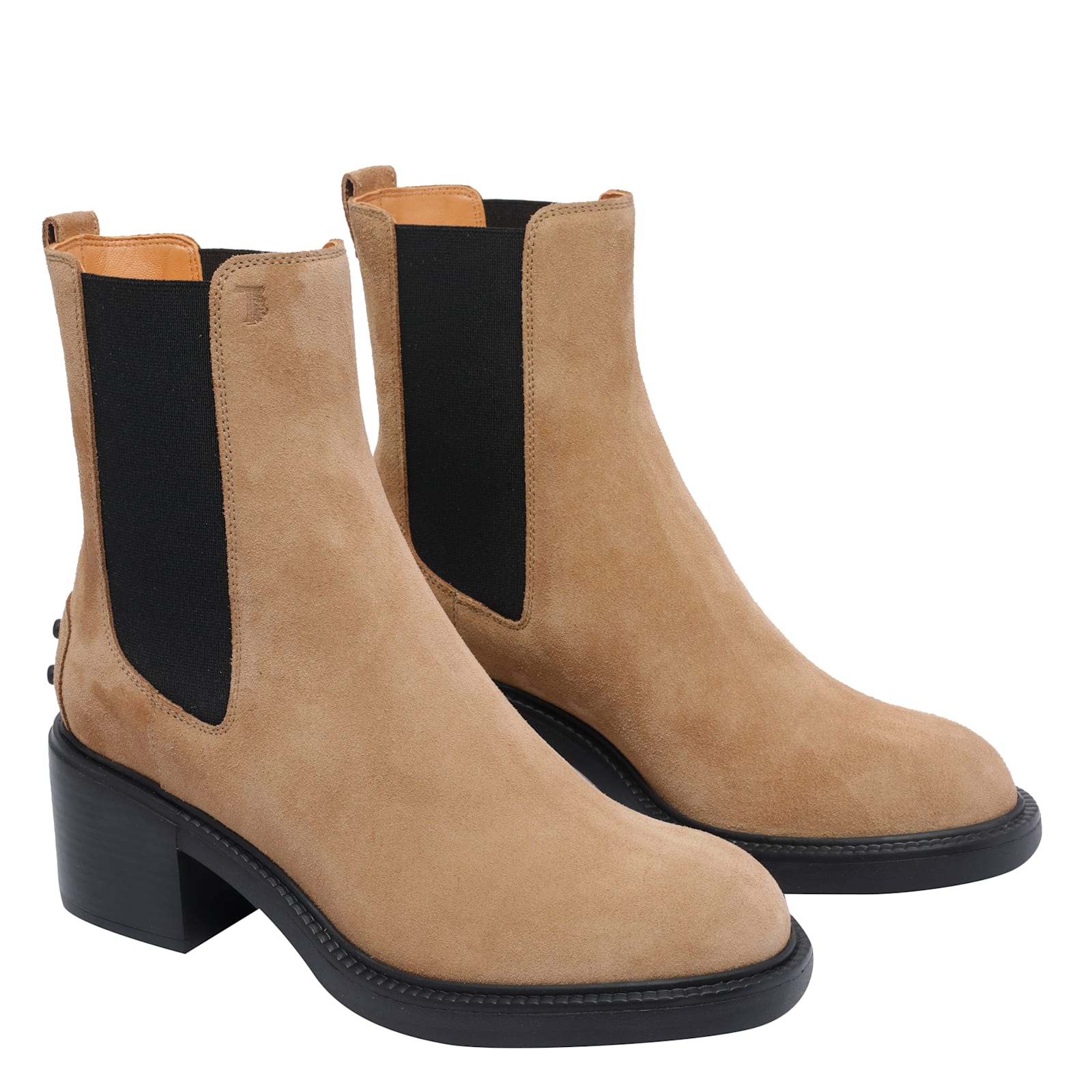 Tod's Pump Booties In Neutral