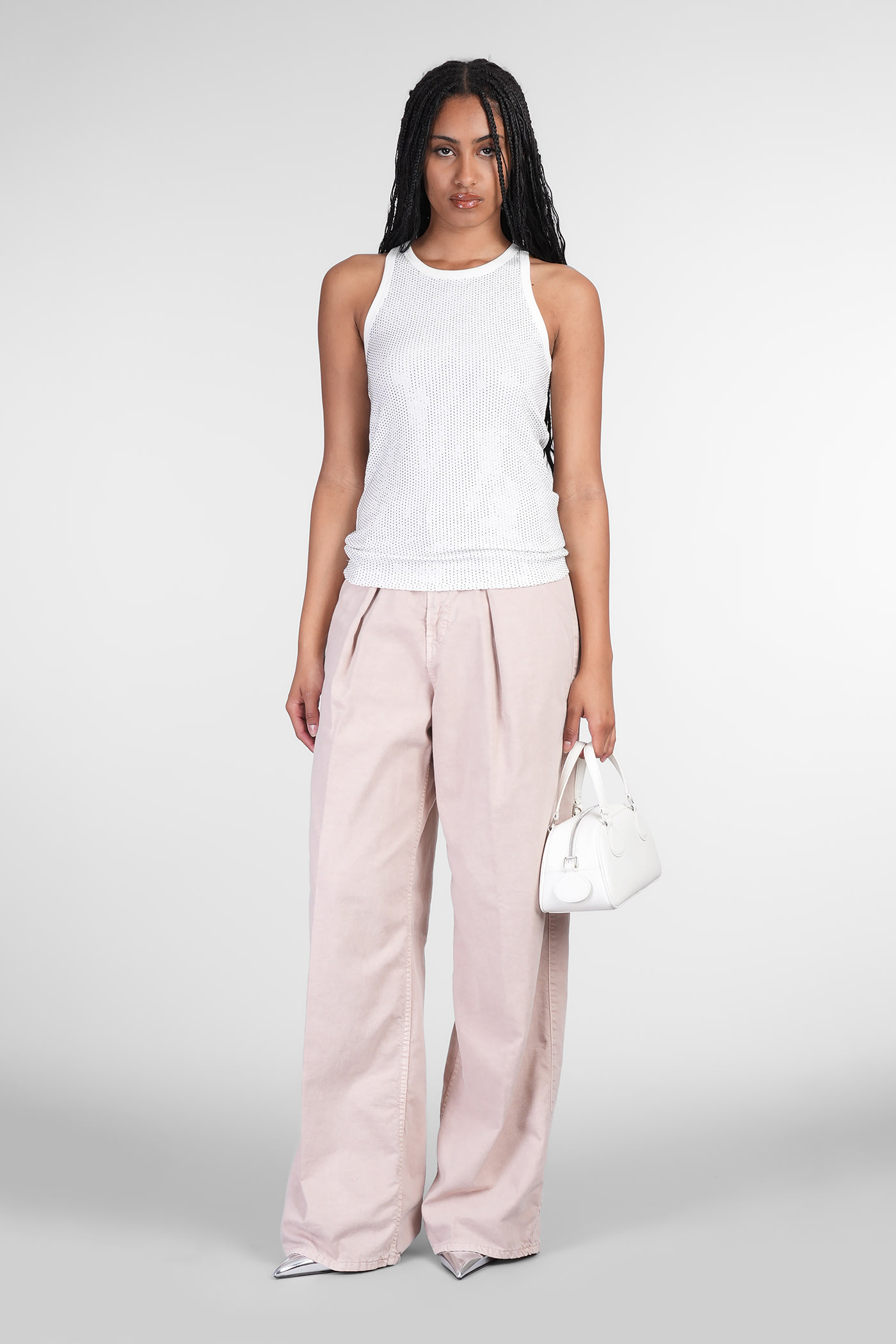 Haikure Bethany Twill 45 Baggy Denim Pants