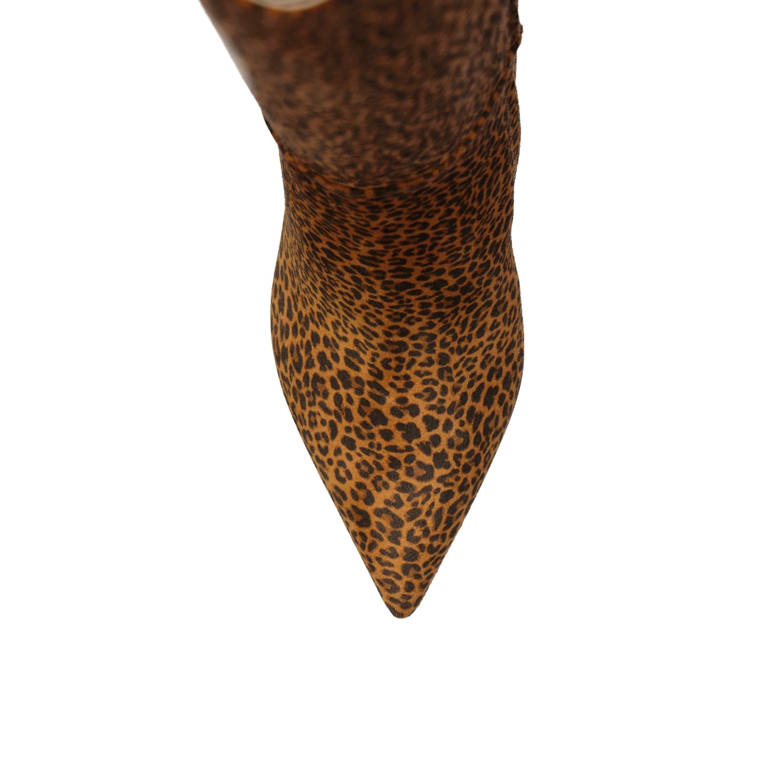 Sergio Rossi Leopard-print Leather Boots In Brown