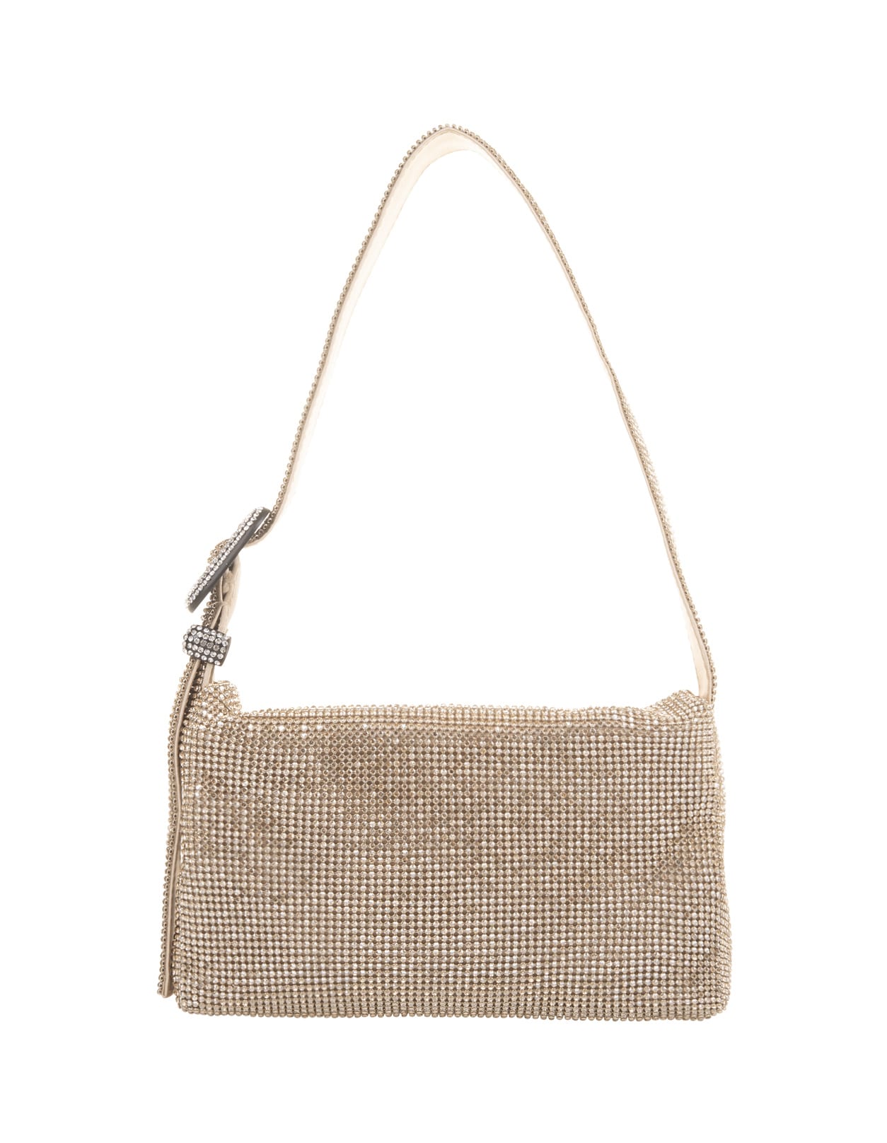 Shop Benedetta Bruzziches Shine On You Crazy Diamond - Vitty La Mignon Bag In Golden