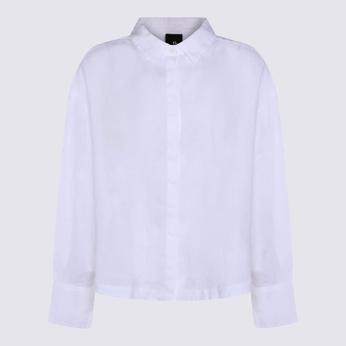 Thom Krom Off White Cotton Shirt