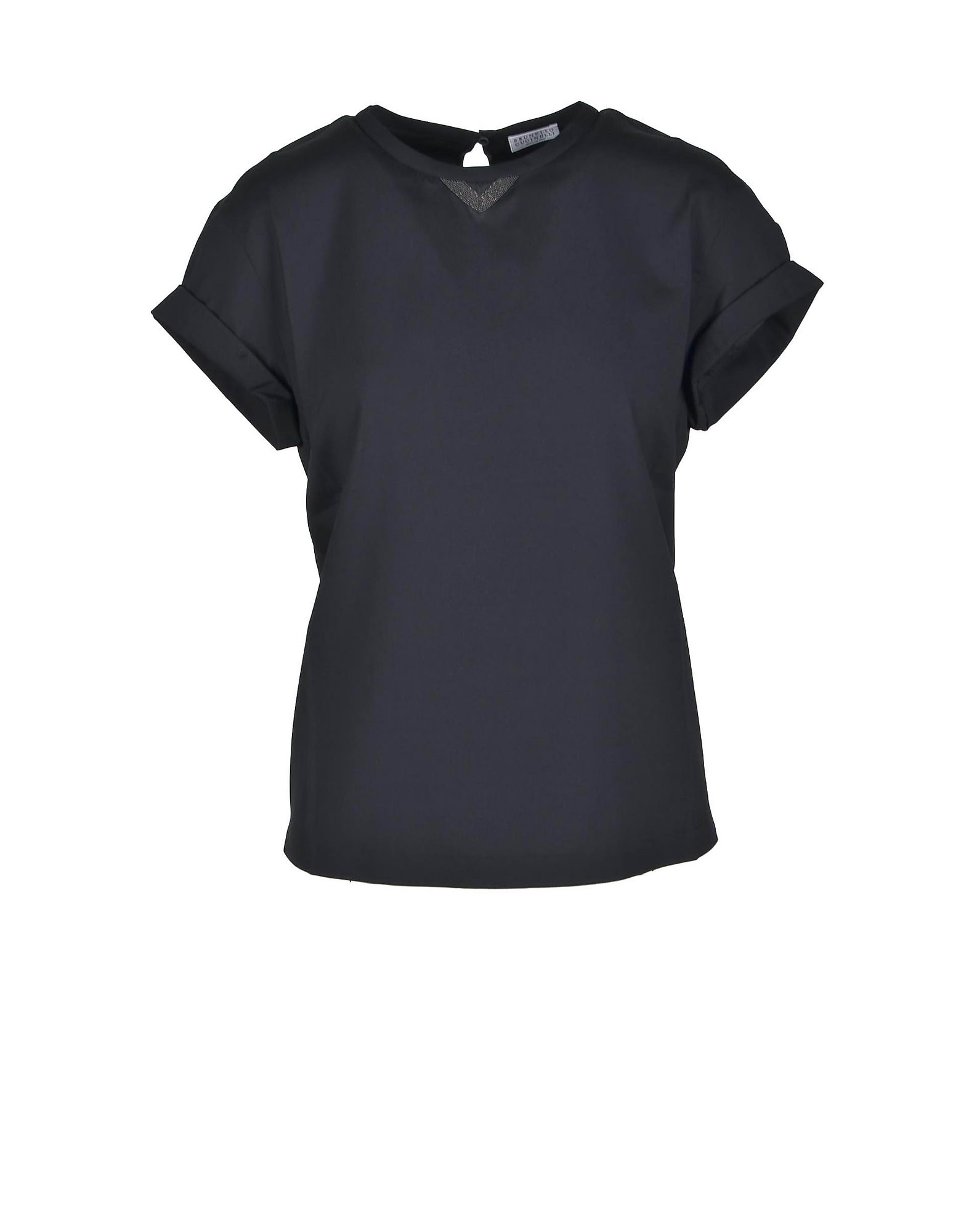 Brunello Cucinelli Womens Black Shirt