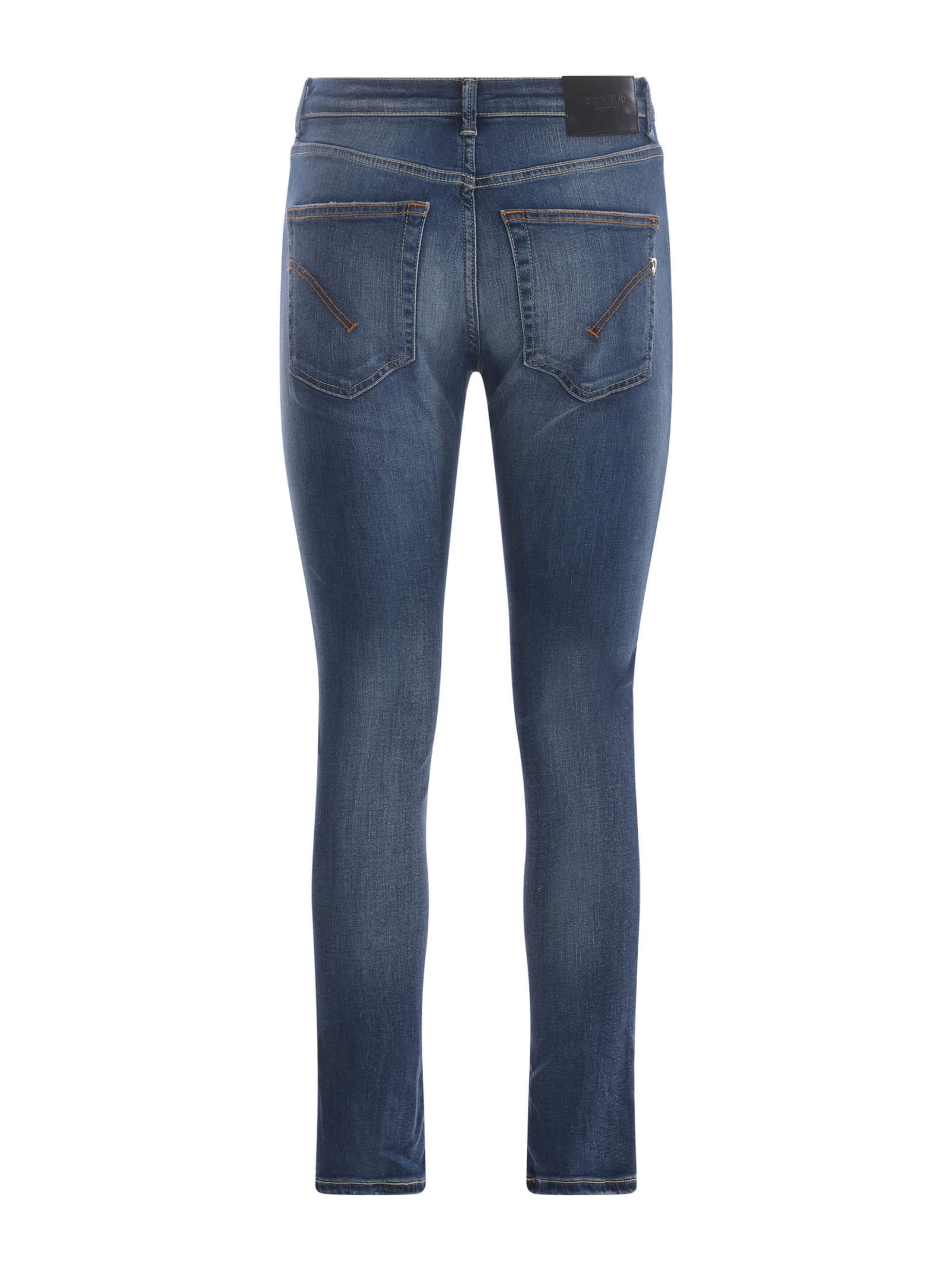 Shop Dondup Jeans  Iris In Stretch Denim In Blu