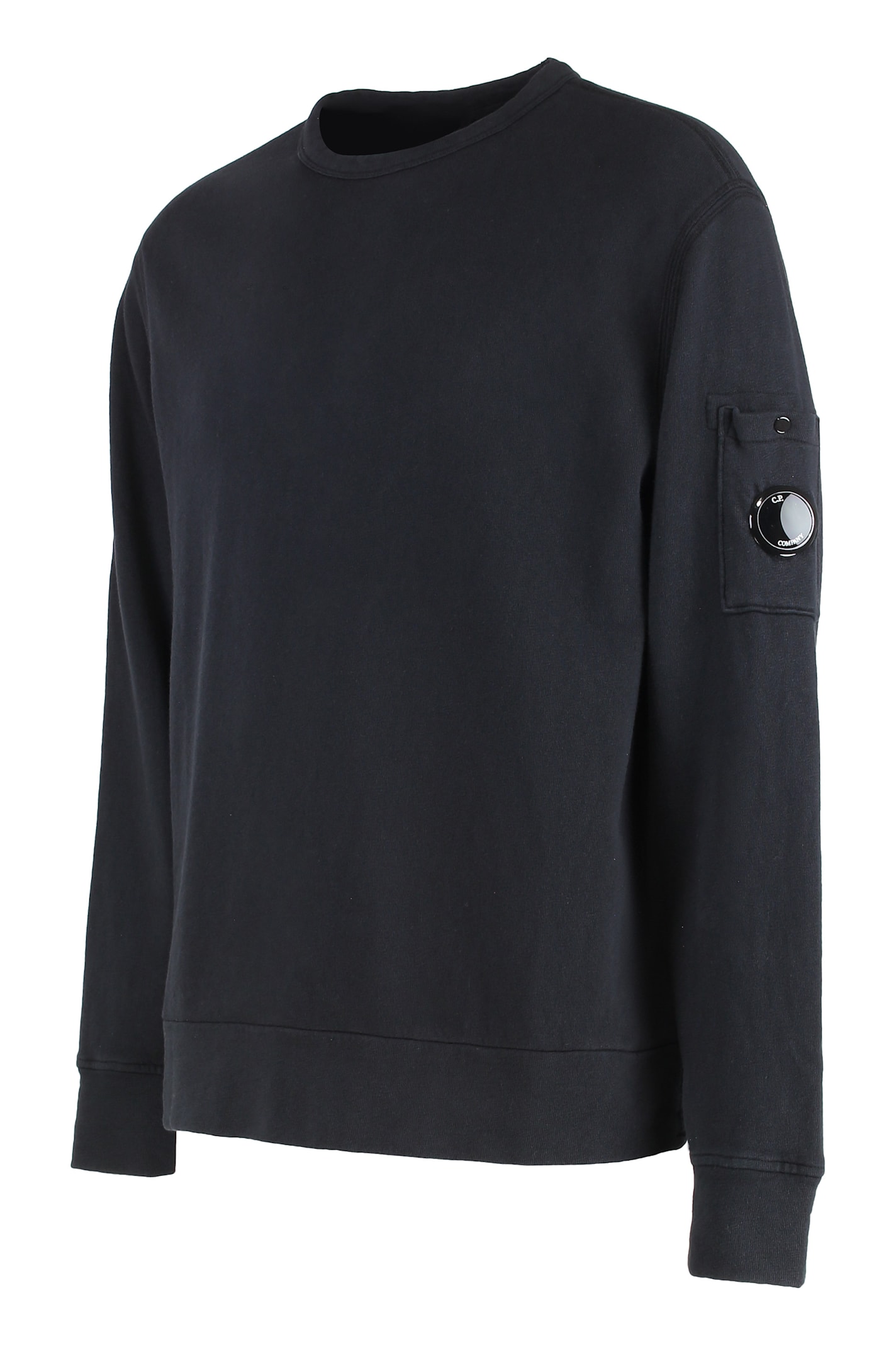 C.p. Company C.p.company Cotton Crew-neck Sweatshirt In Blue