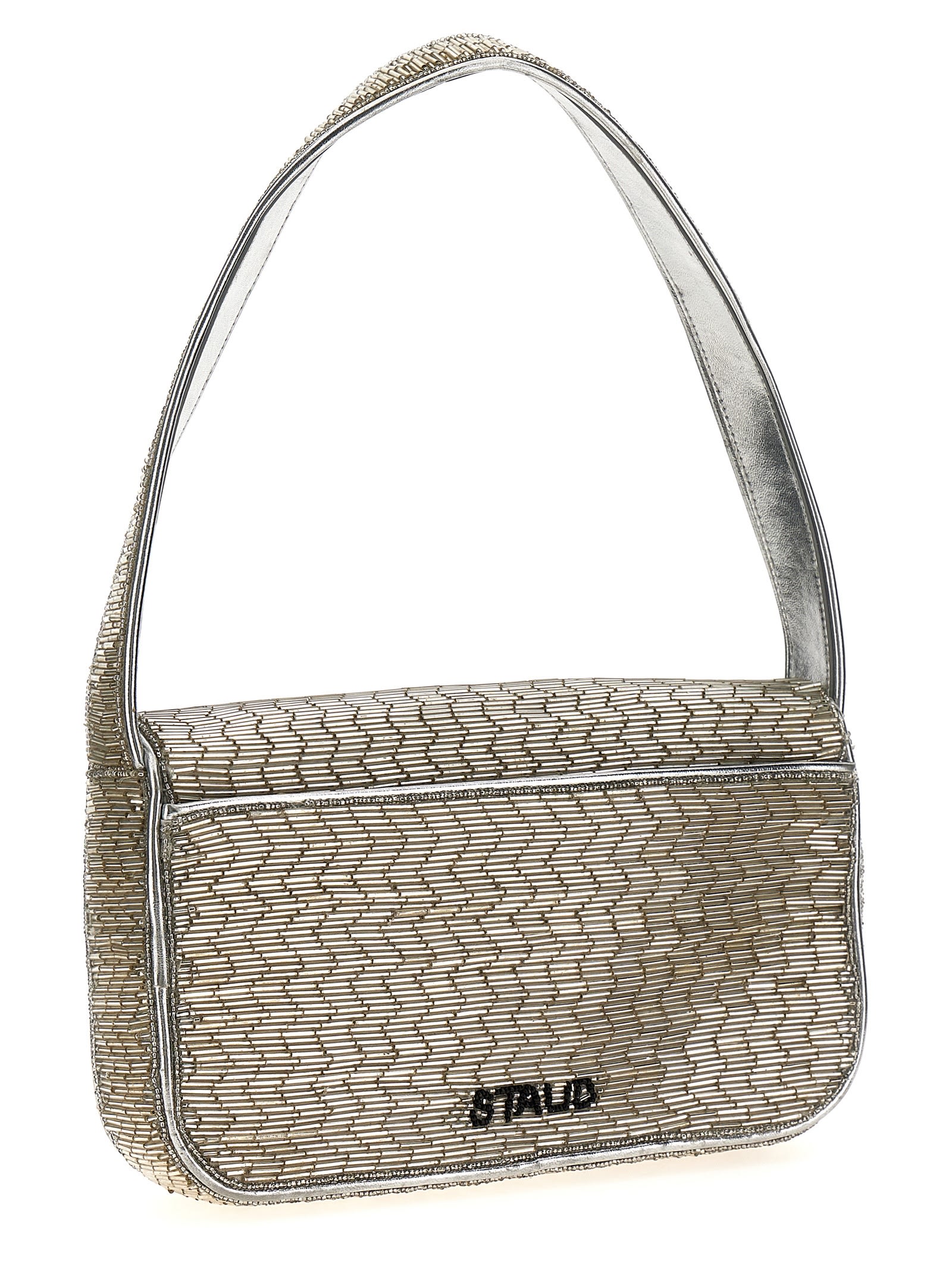 STAUD Tommy Check Beaded Shoulder Bag - 150th Anniversary